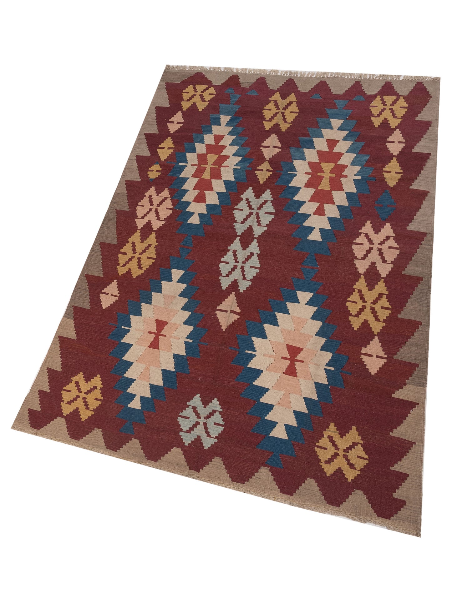 Kilim 40451 Multi 6.1x9.5 Hand Woven Rug