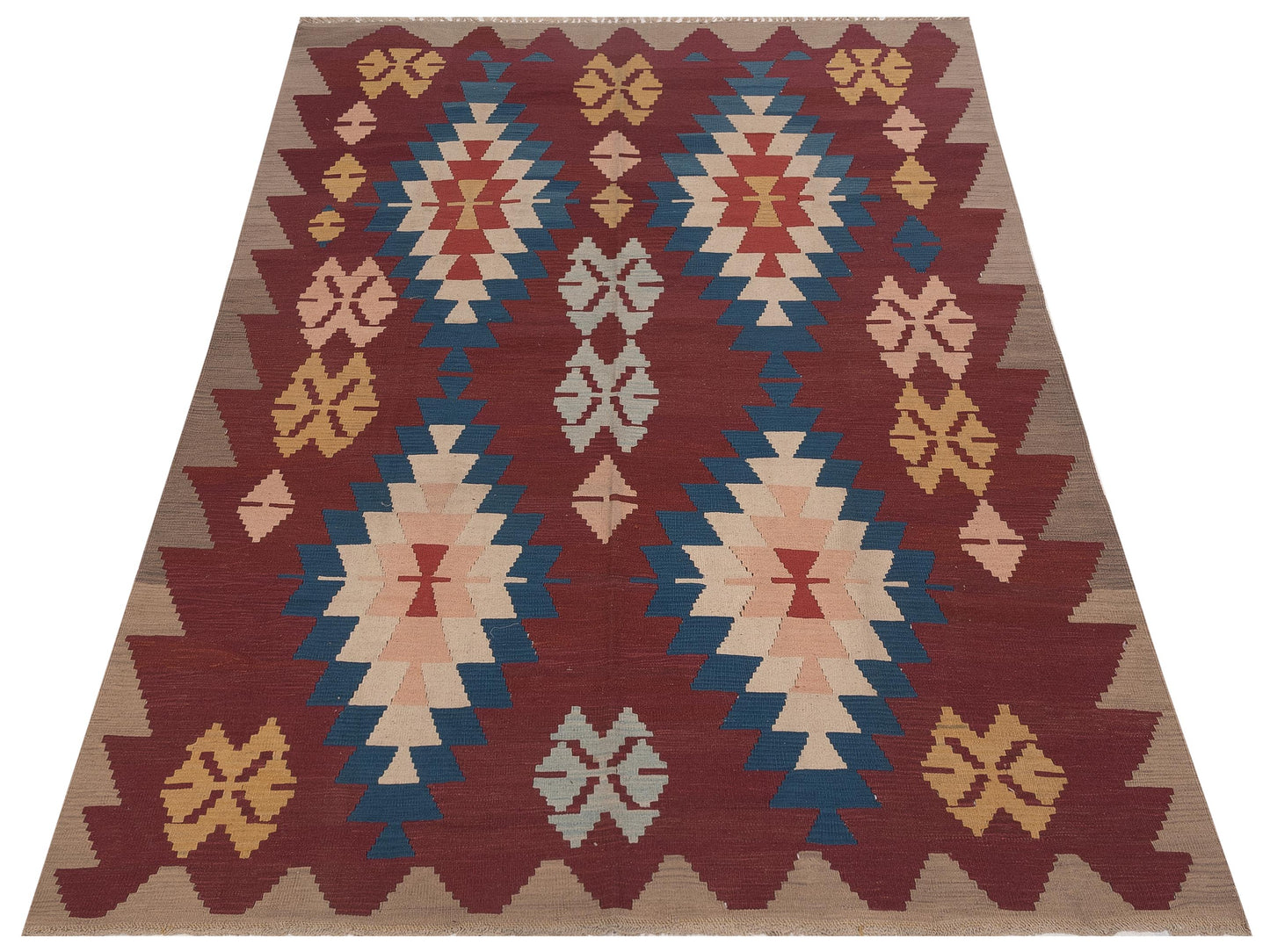 Kilim 40451 Multi 6.1x9.5 Hand Woven Rug