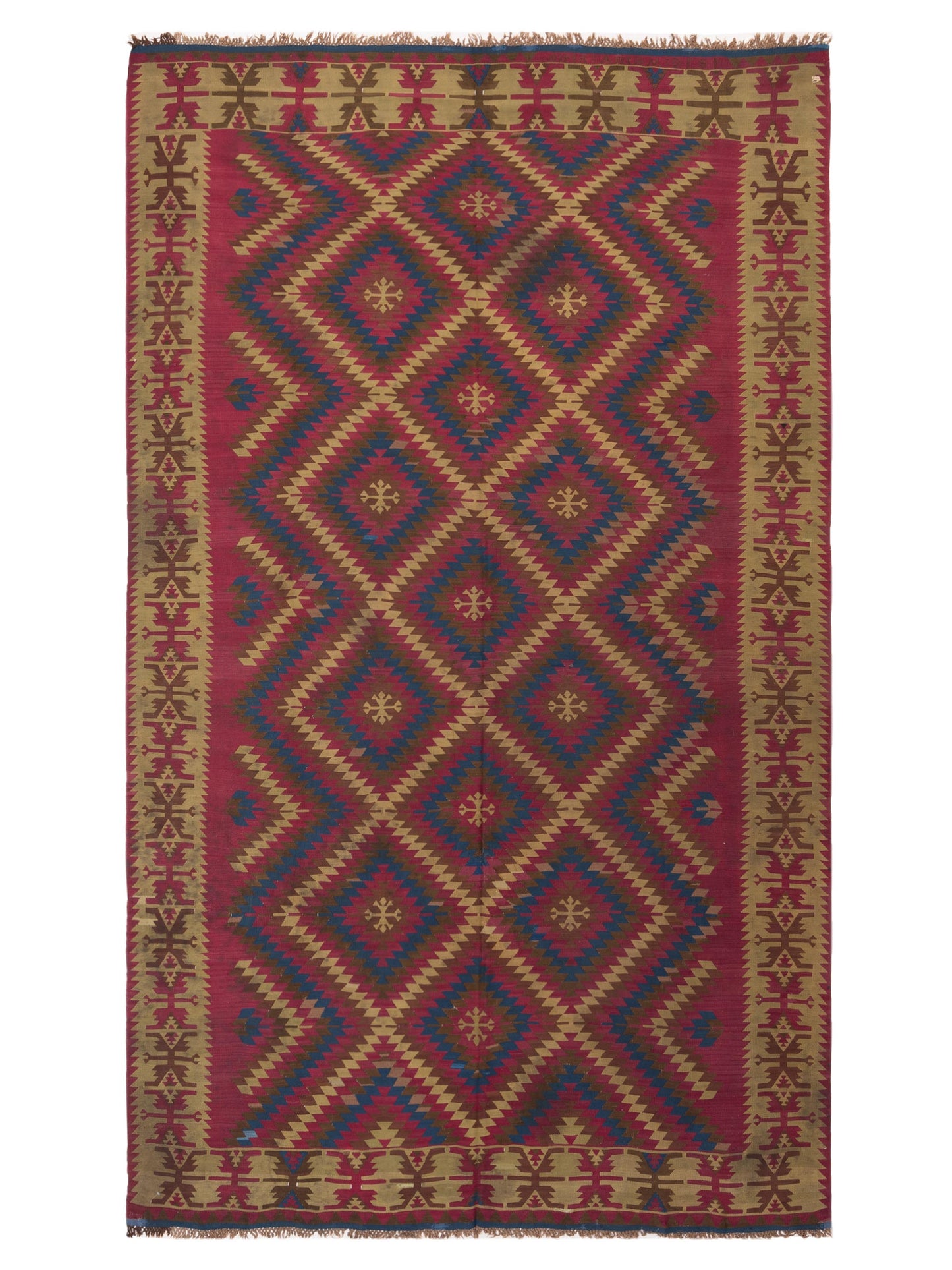 Pasha Transilvanian Kilim Red Beige Traditional