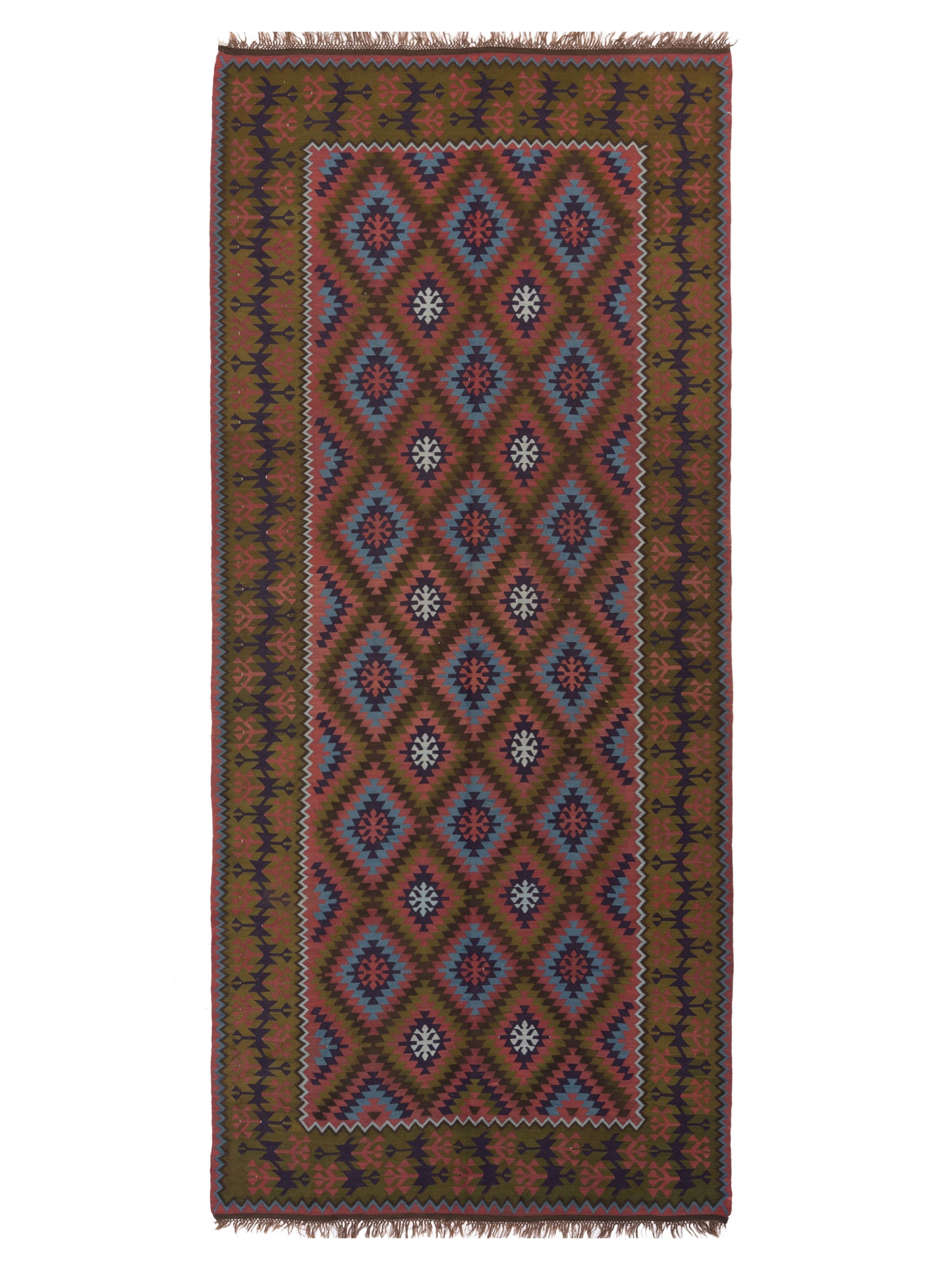 Pasha Old Basserabian Kilim Multi Traditional