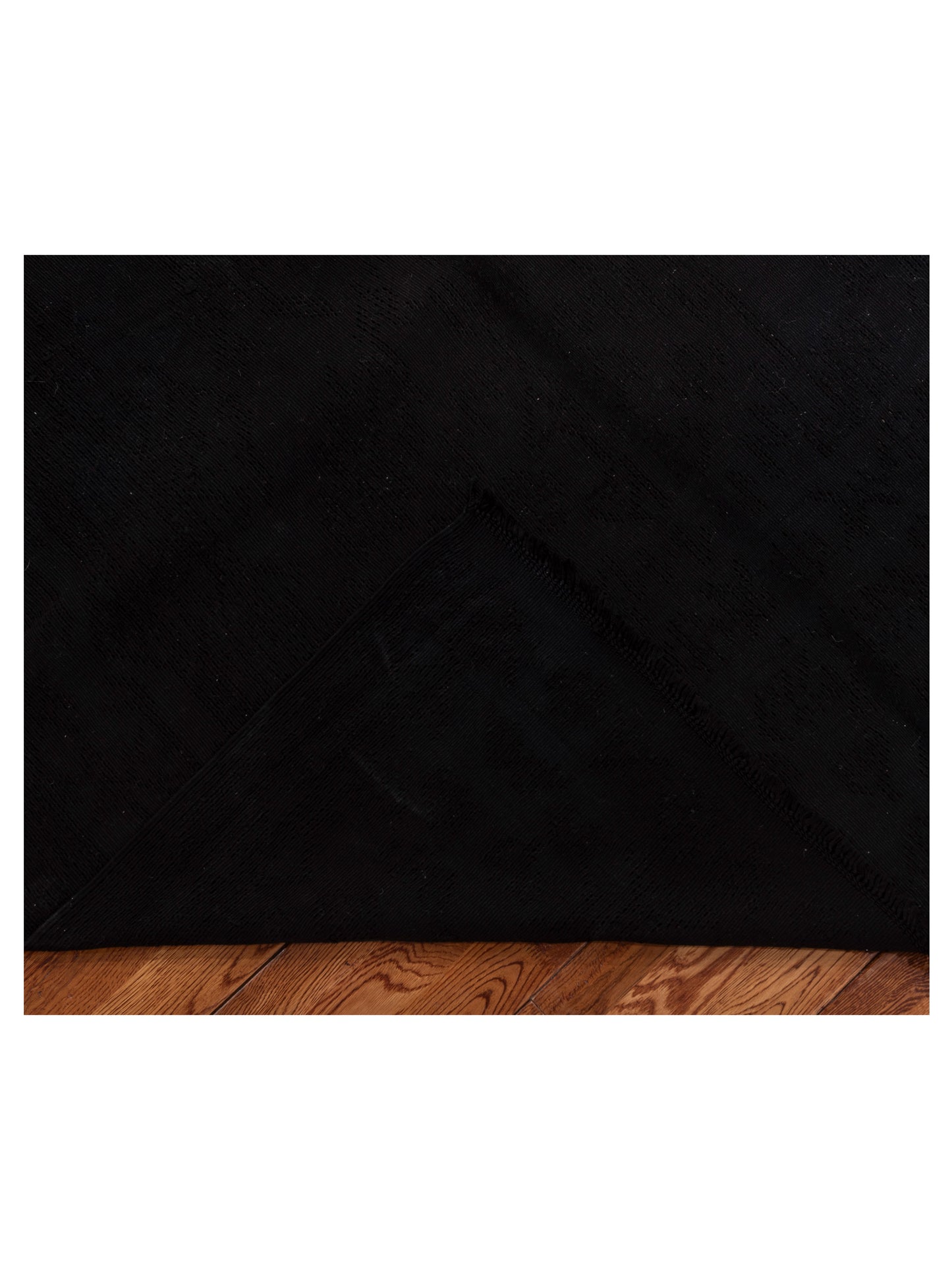 Vintage 64641 Dark Brown 8x10.5 Hand Knotted Rug