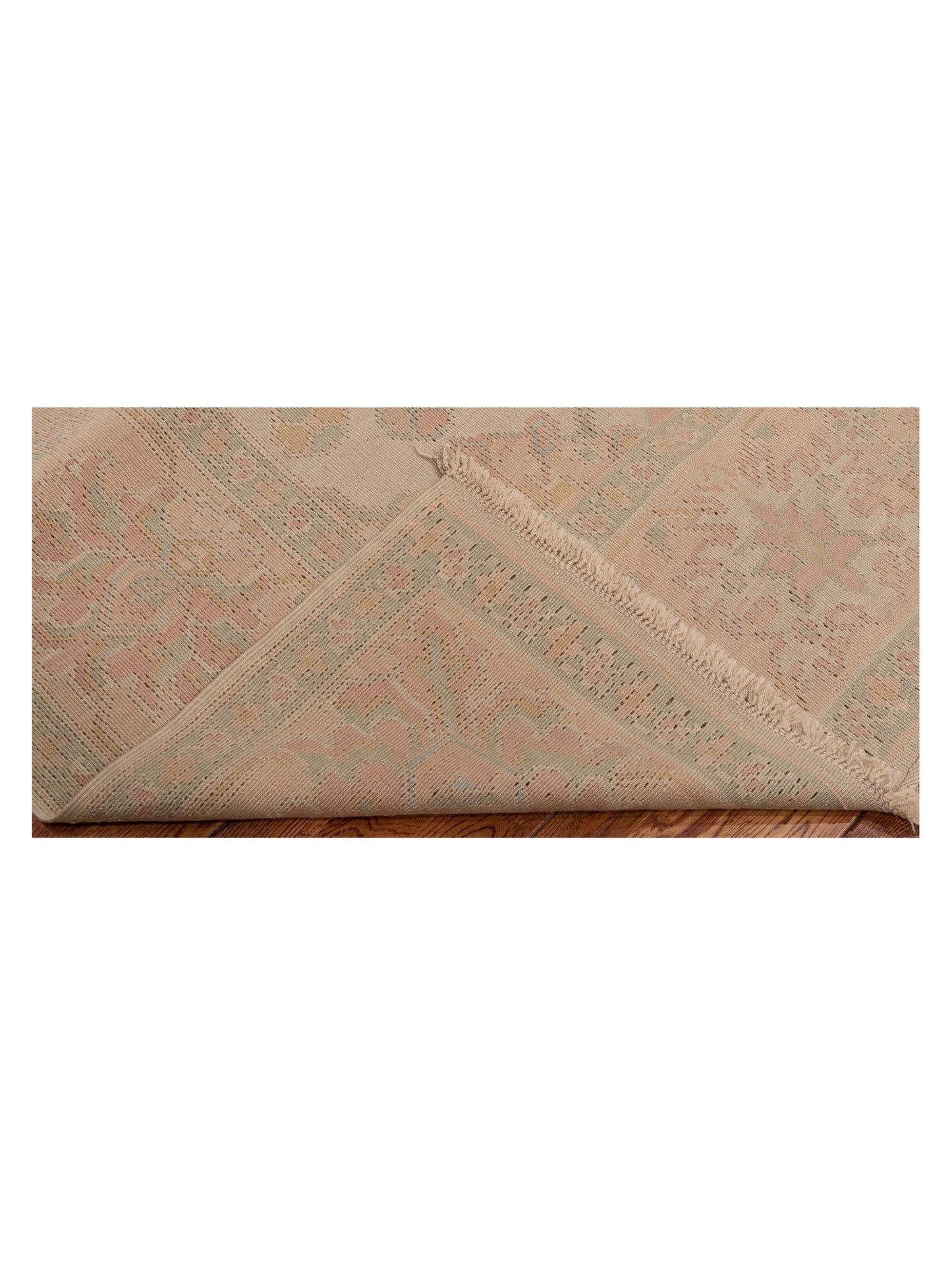 Transilvanian Kilim 64871 Beige Cream 8.3x10 Hand Woven Rug