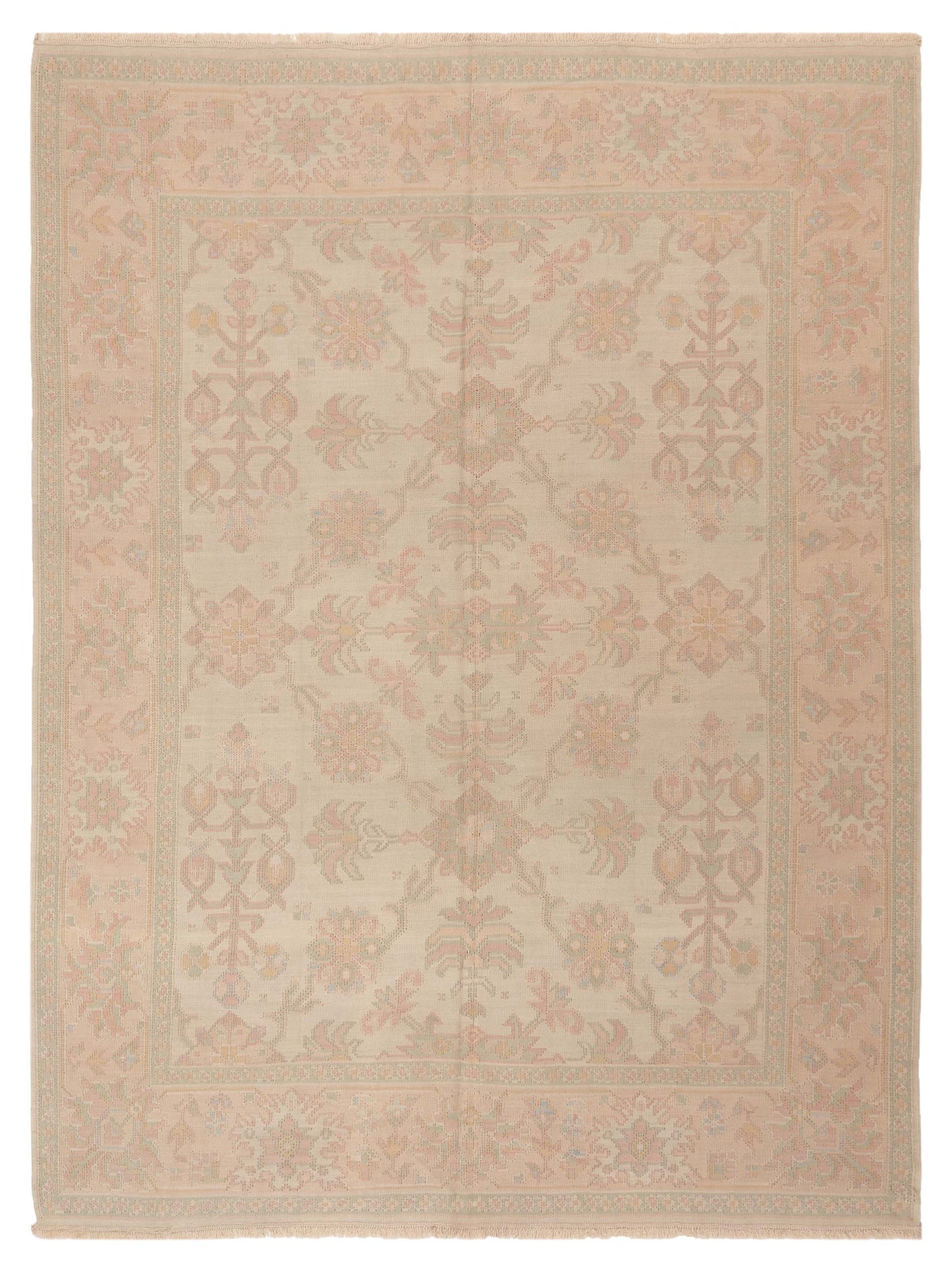 Pasha Transilvanian Kilim Beige Cream Traditional