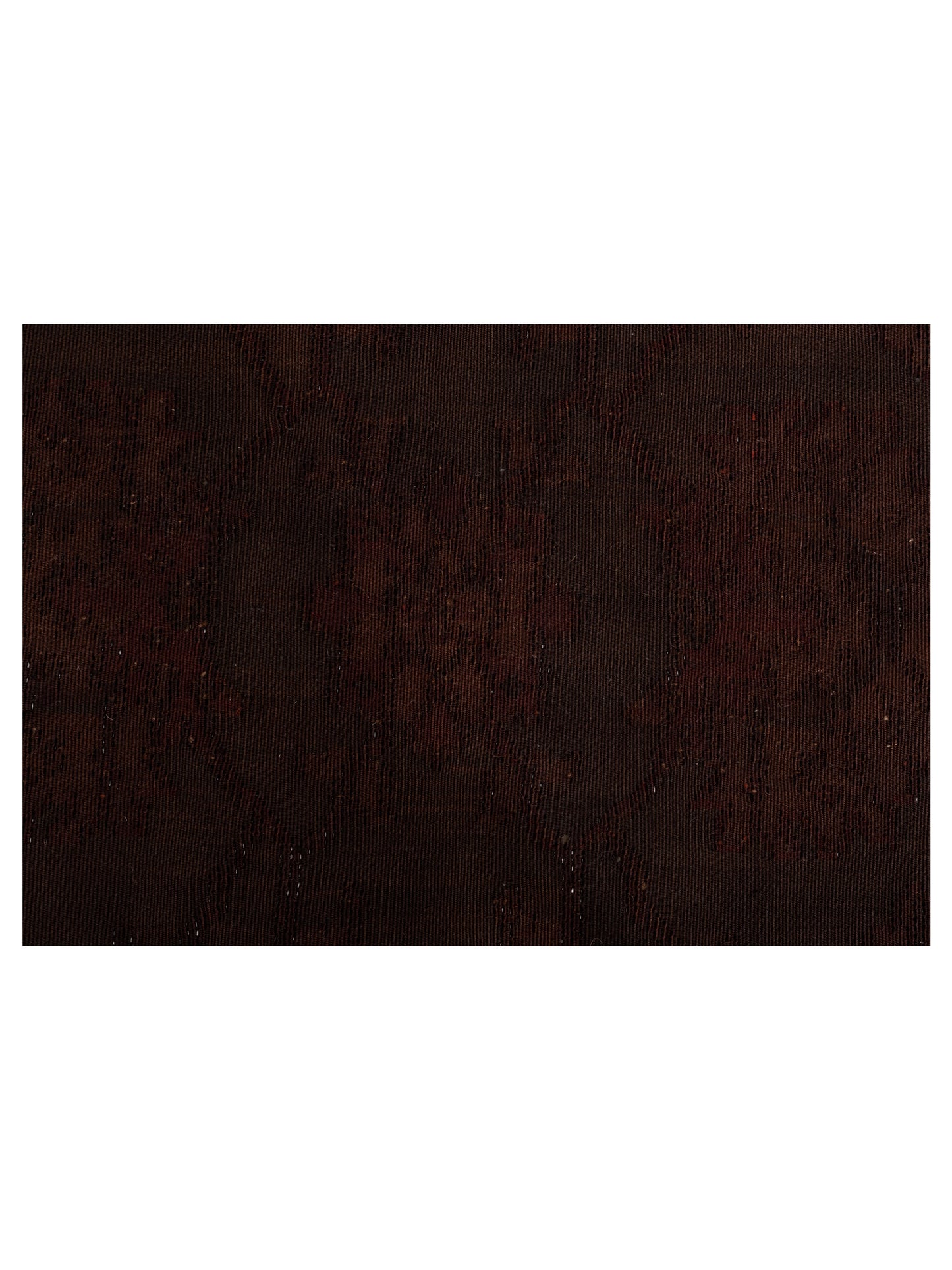 Vintage 65942 Dark Brown 6.7x10.1 Hand Knotted Rug