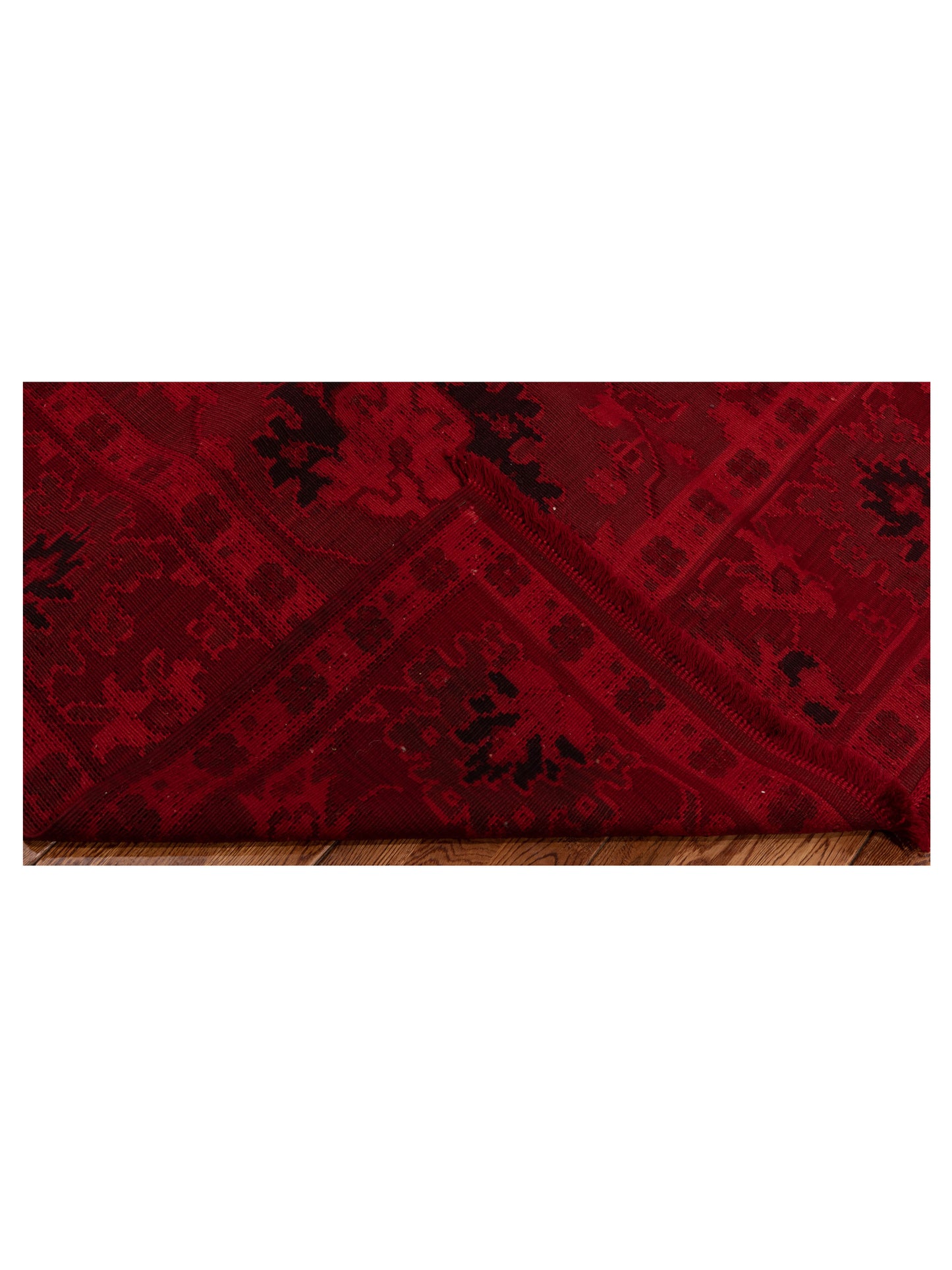 Vintage 66004 Red 6.8x10.1 Hand Knotted Rug