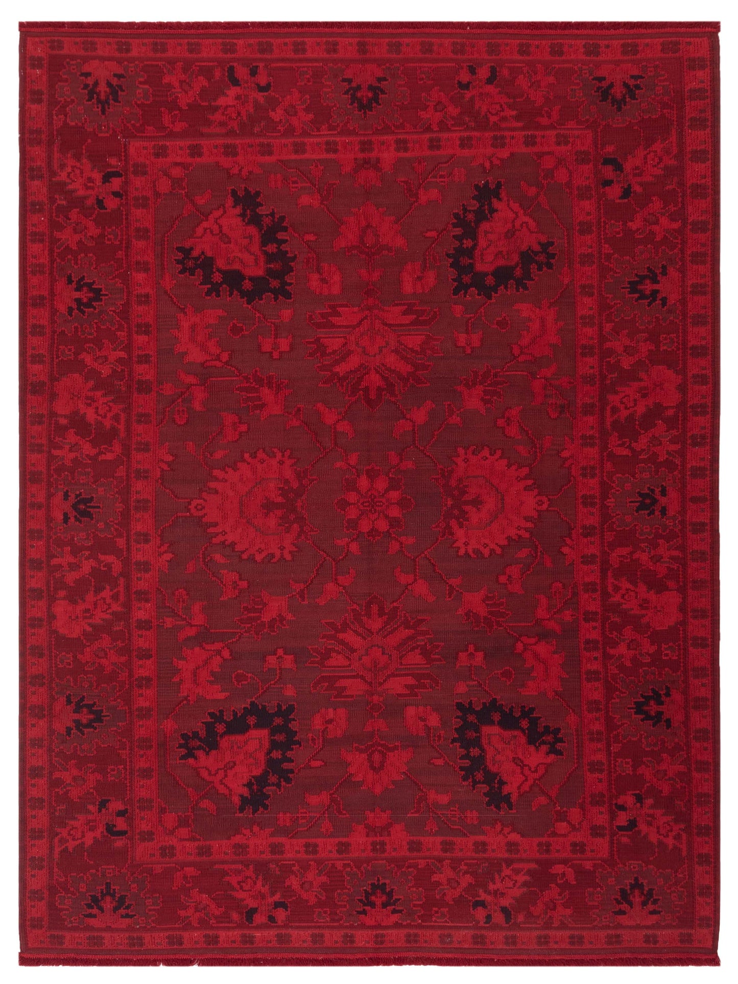 Pasha Vintage  Red  Contemporary