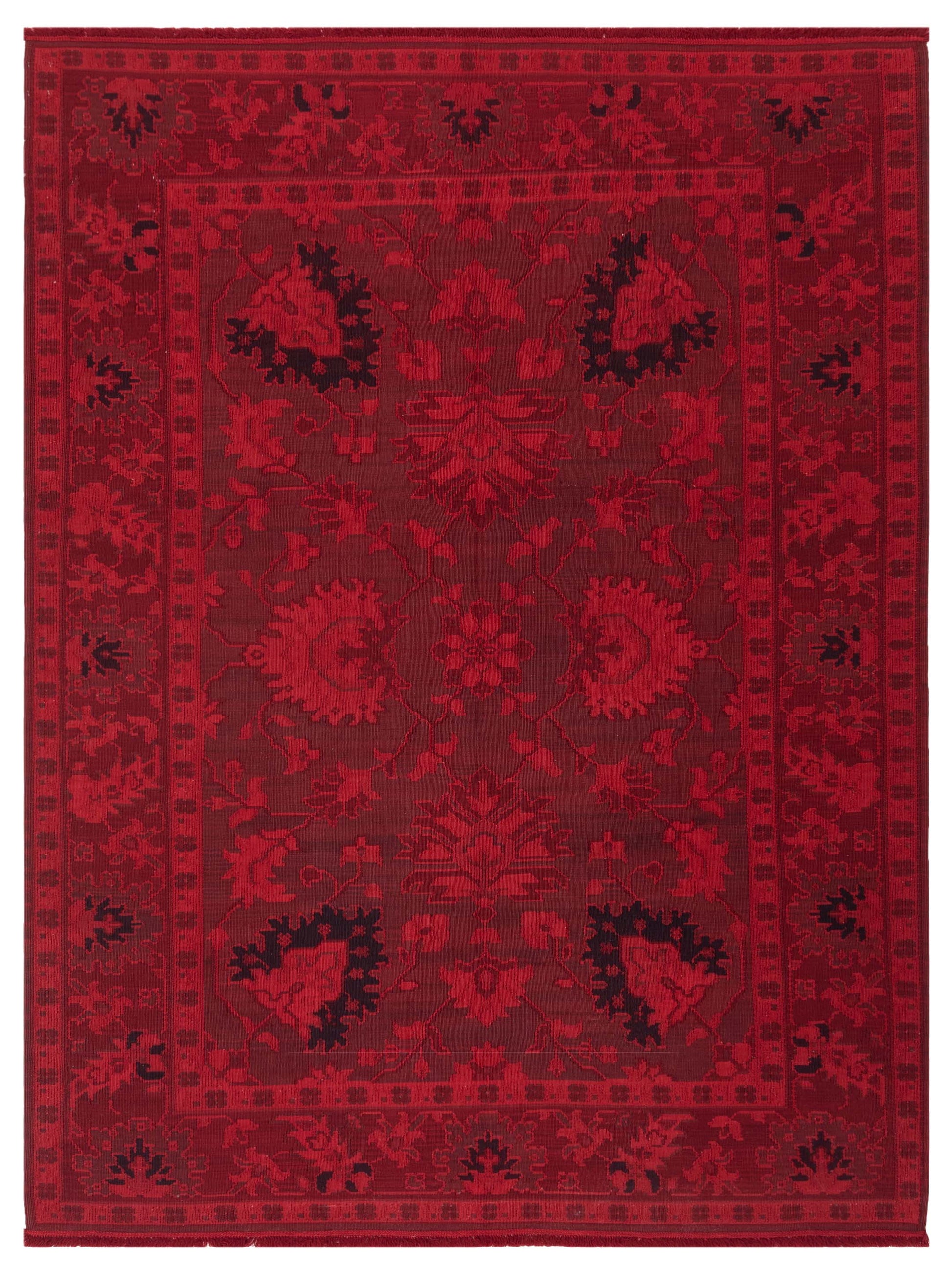 Pasha Vintage  Red  Contemporary