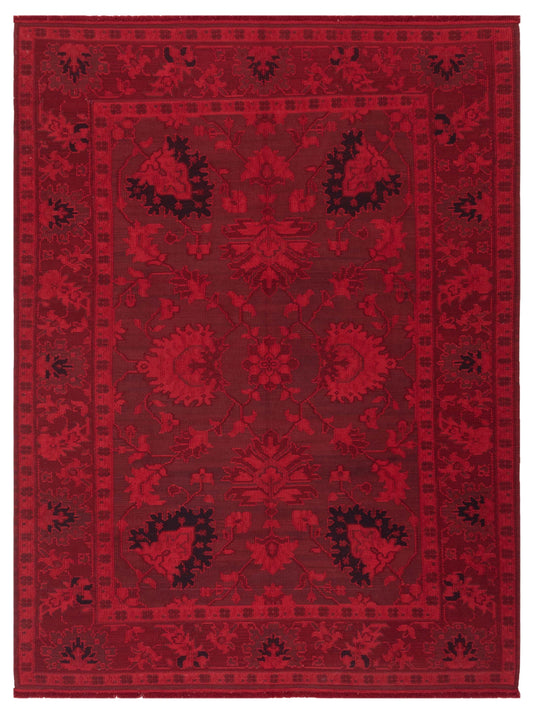 Pasha Vintage  Red  Contemporary