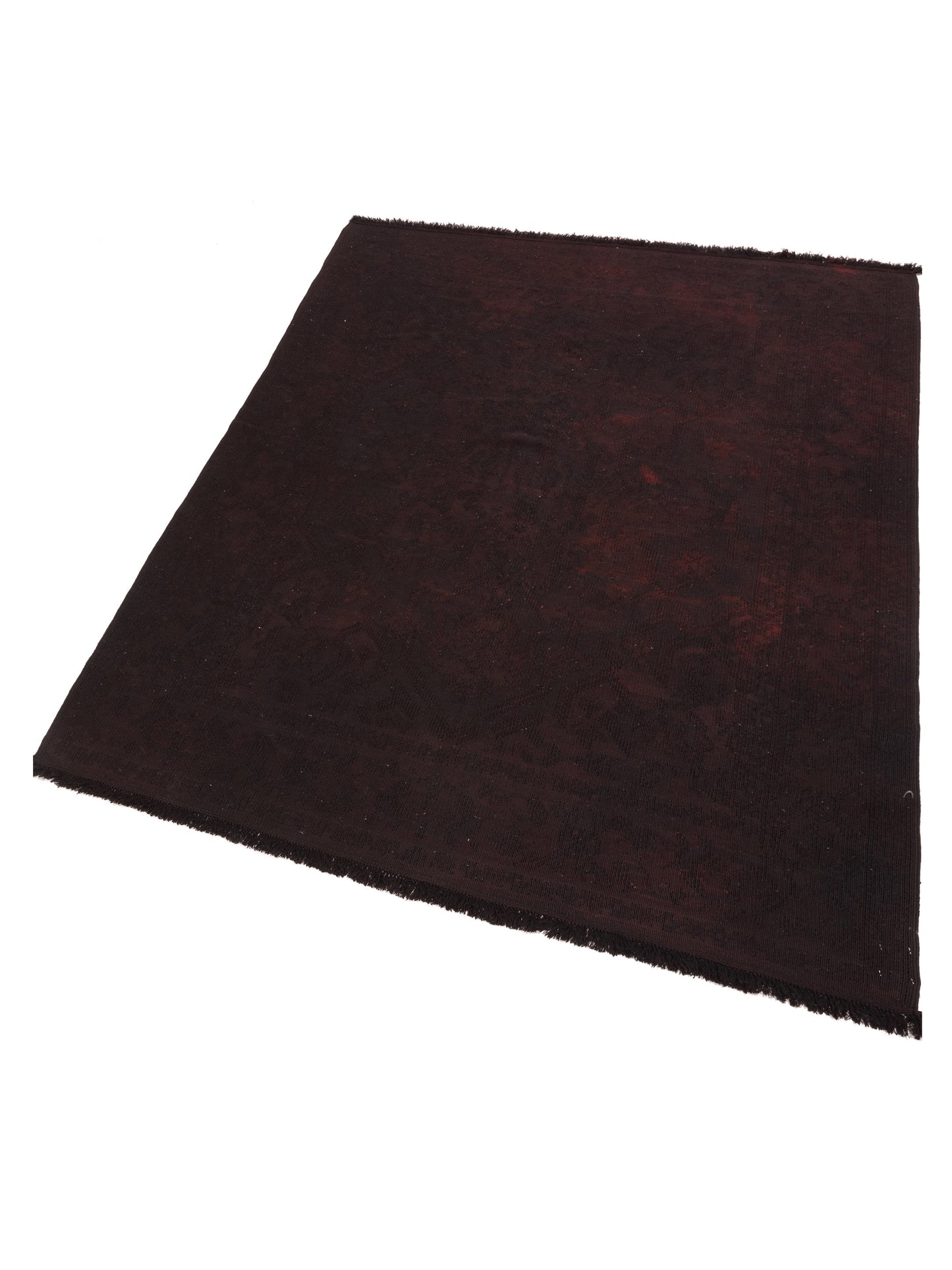 Vintage 66512 Black 5.10x8 Hand Knotted Rug