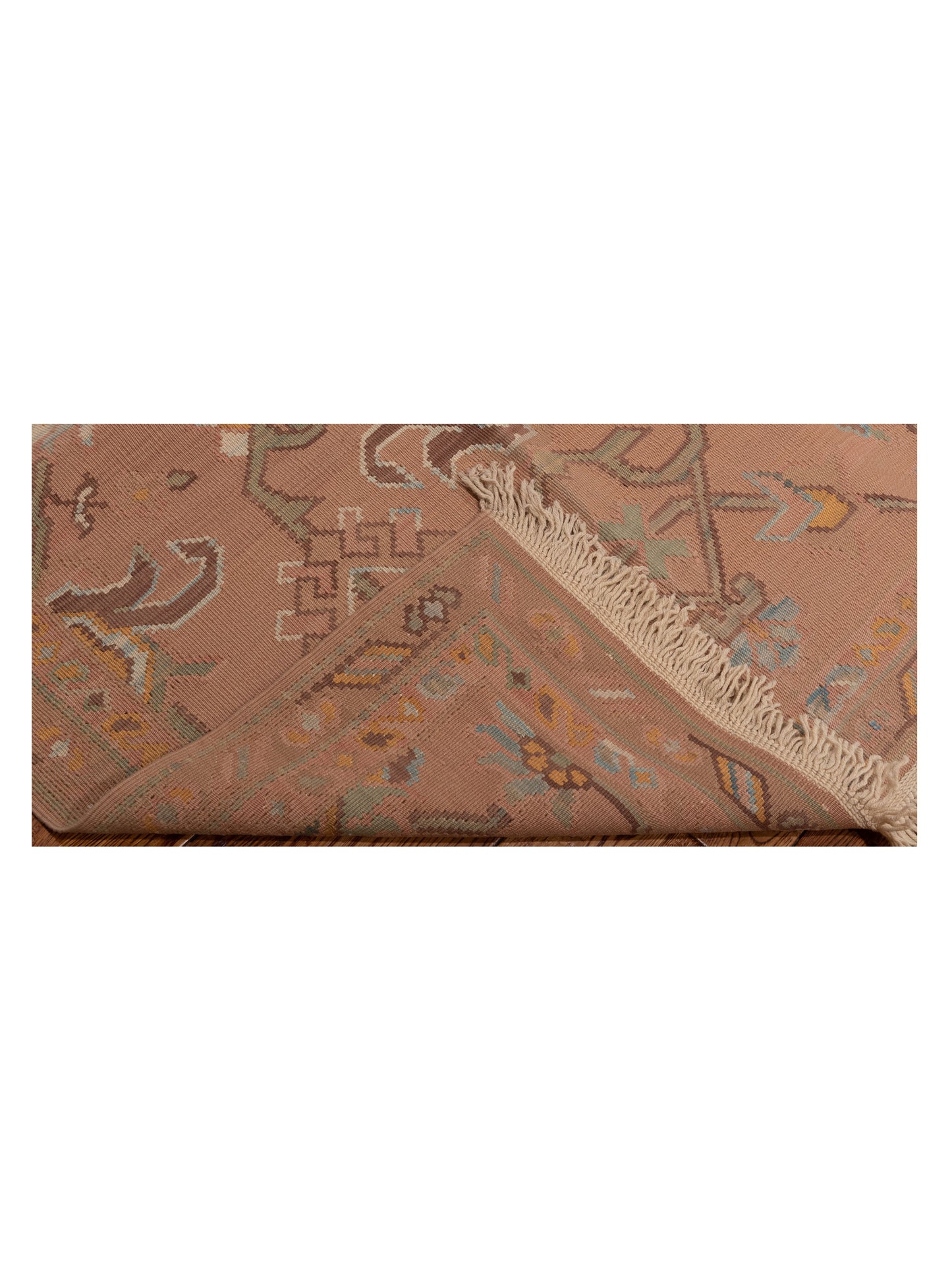 Transilvanian Kilim 67393 Brown 4.1x5.11 Hand Woven Rug