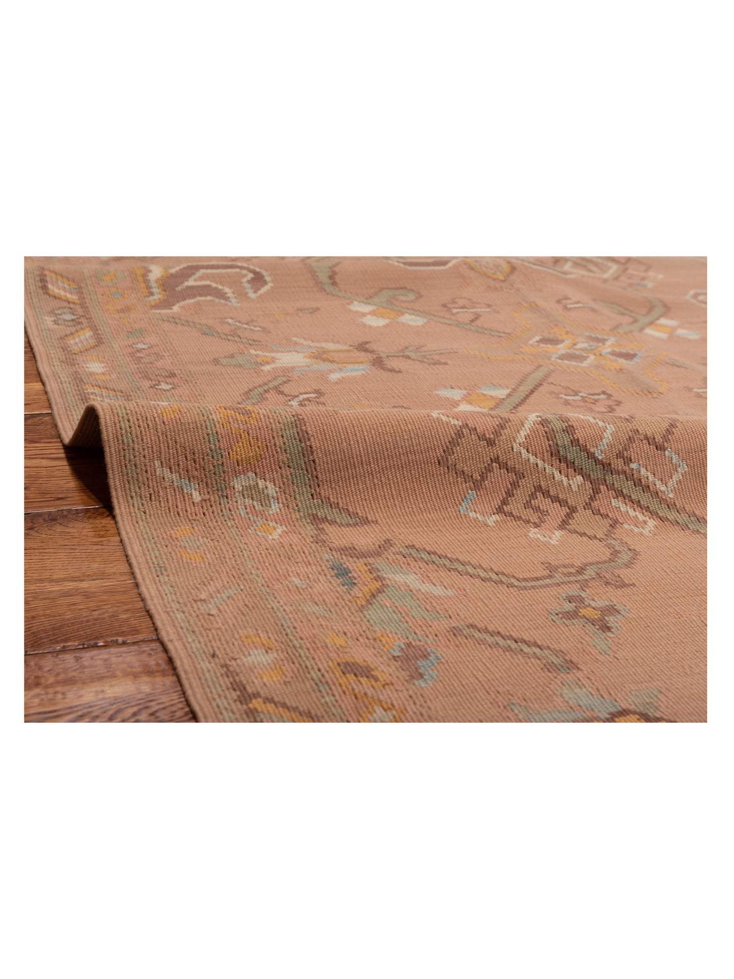 Transilvanian Kilim 67393 Brown 4.1x5.11 Hand Woven Rug