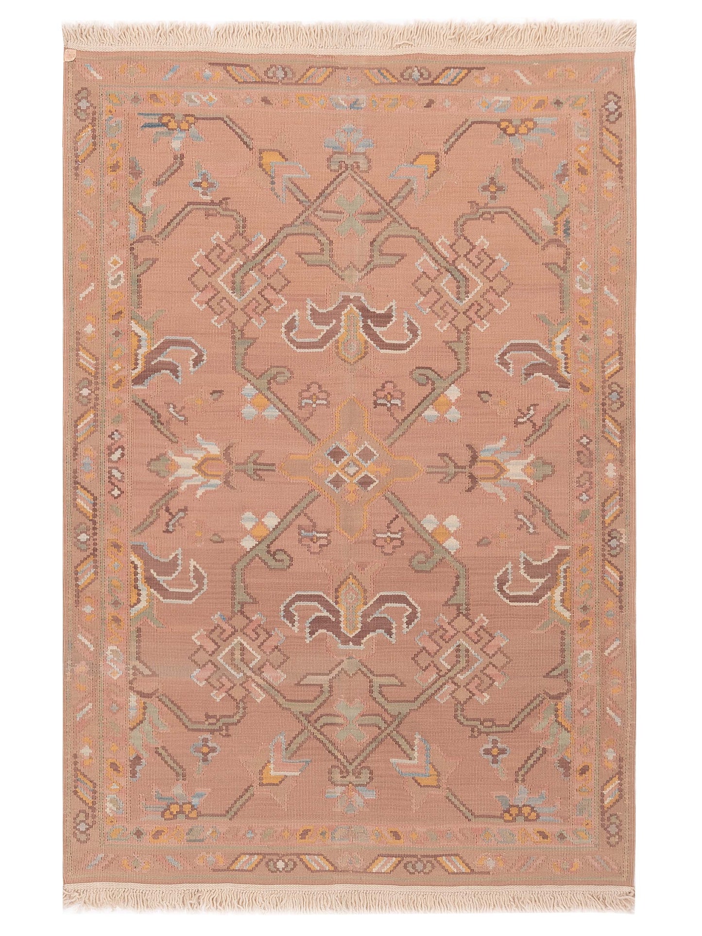 Pasha Transilvanian Kilim Brown Traditional