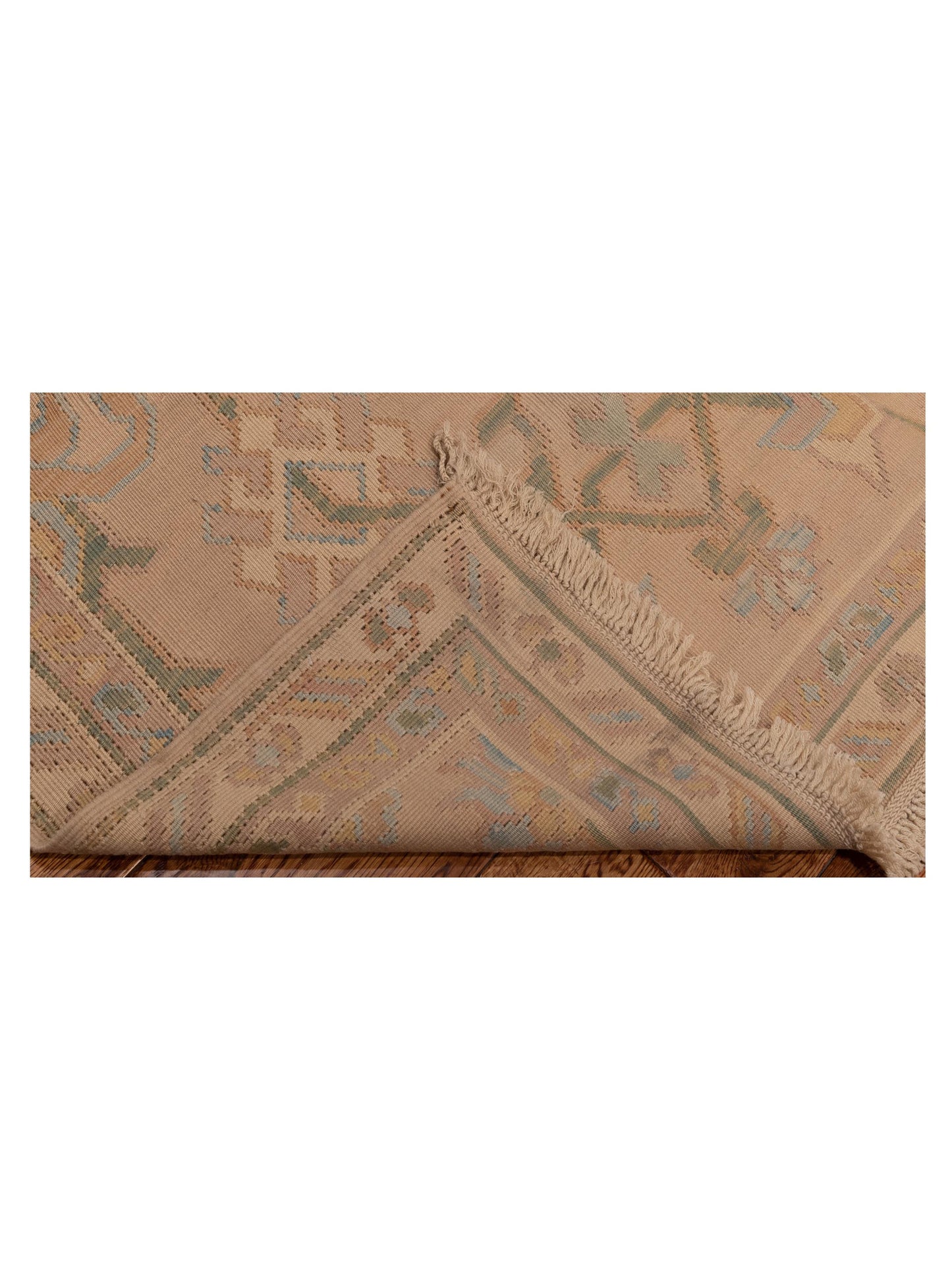 Transilvanian Kilim 67410 Brown 4x6.3 Hand Woven Rug