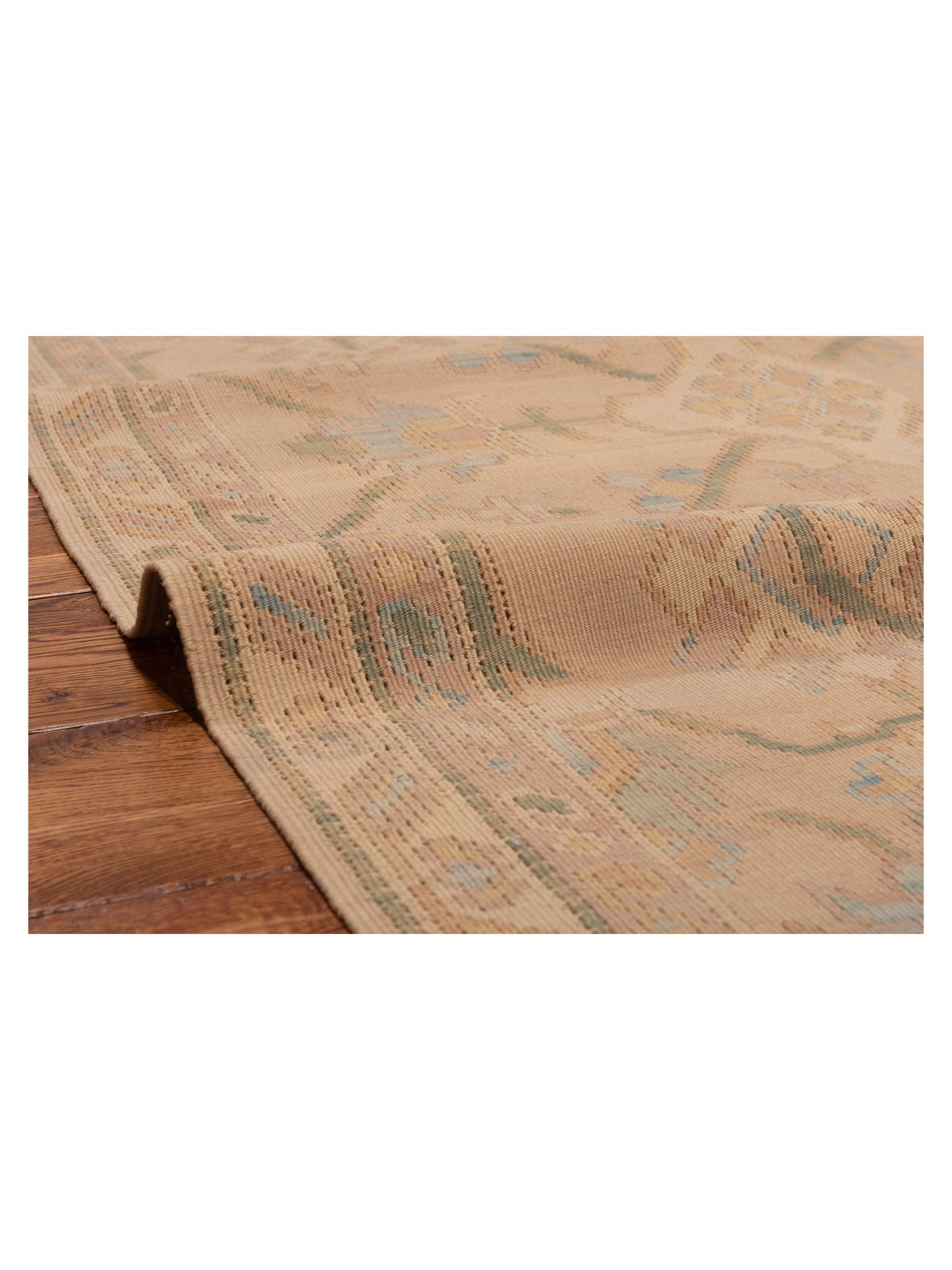 Transilvanian Kilim 67410 Brown 4x6.3 Hand Woven Rug