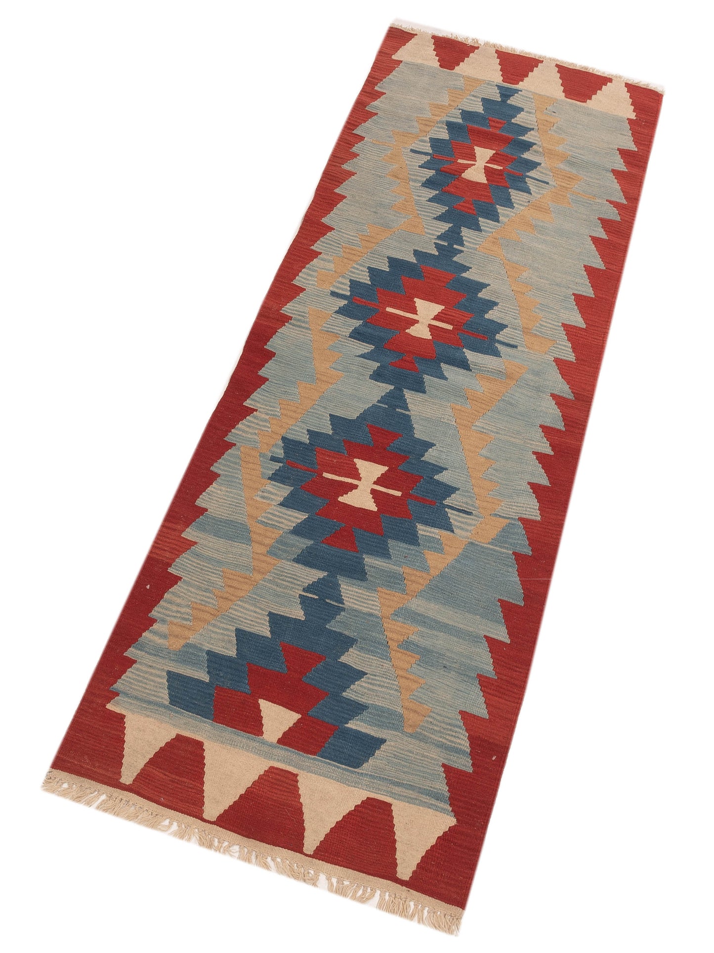 Kilim 69554 Multi 2.9x9.3 Hand Woven Rug