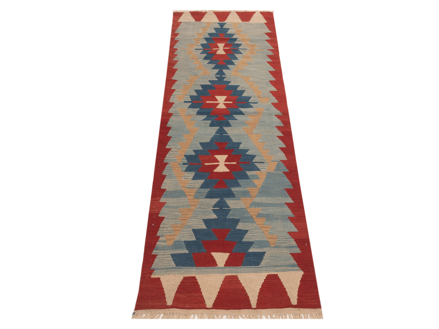 Kilim 69554 Multi 2.9x9.3 Hand Woven Rug