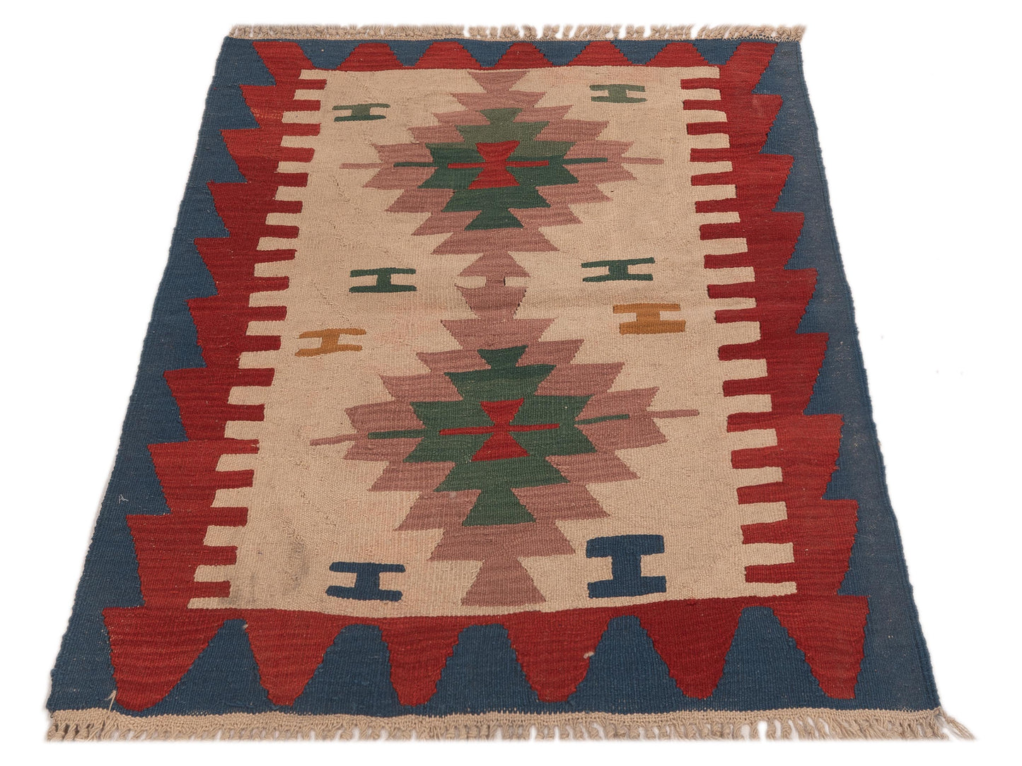 Kilim 69658 Multi 2.11x3.8 Hand Woven Rug