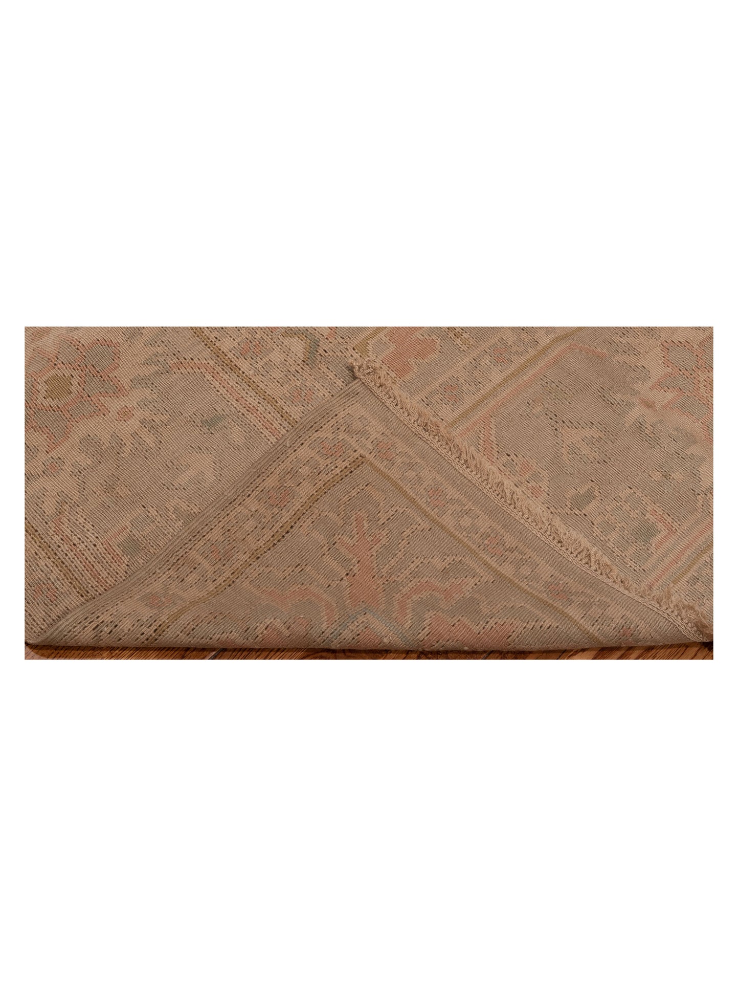 Transilvanian Kilim 69975 Light Brown Light Brown 9x11.9 Hand Woven Rug