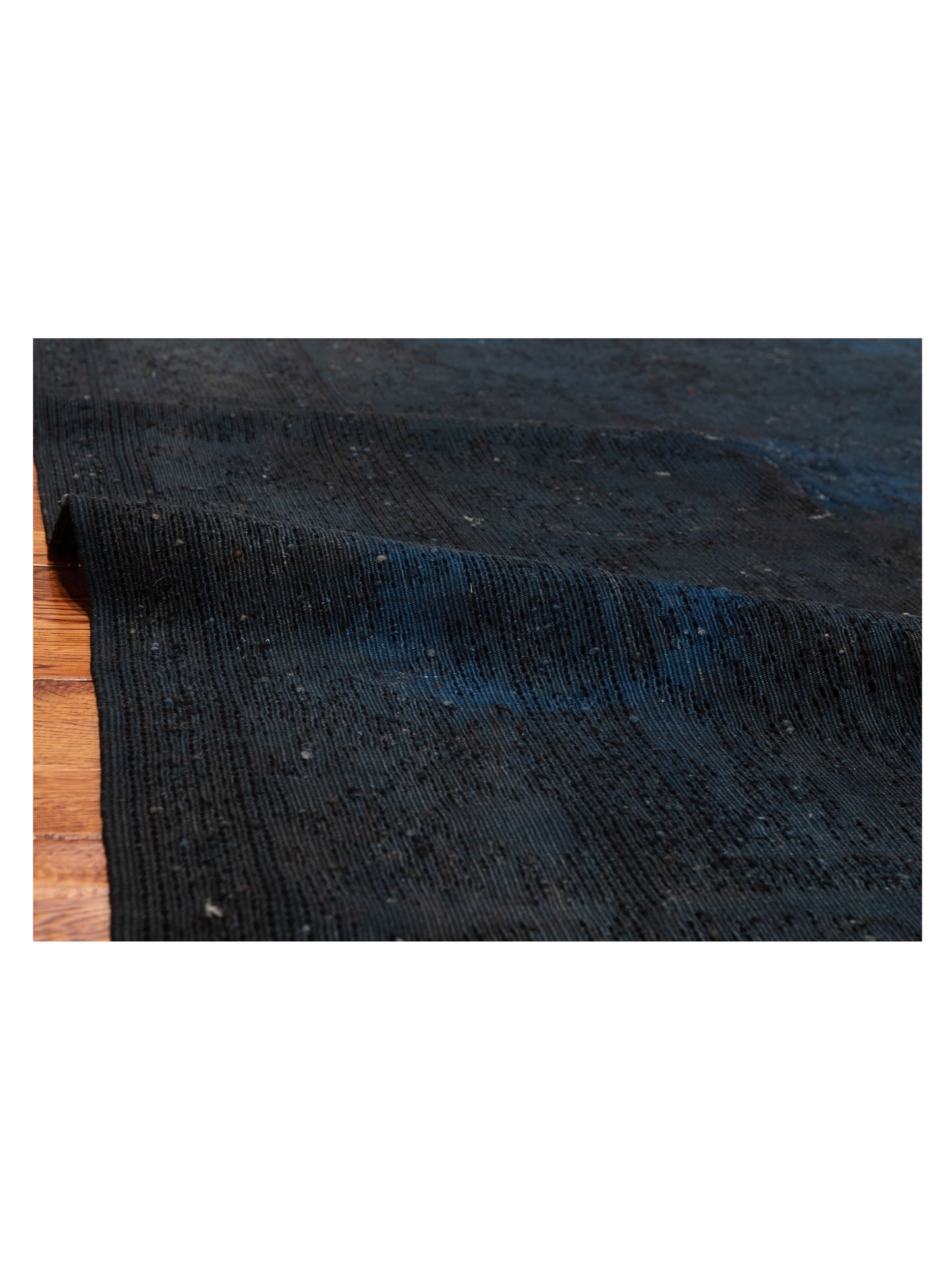 Vintage 70000 Charcoal 5.6x8.1 Hand Knotted Rug