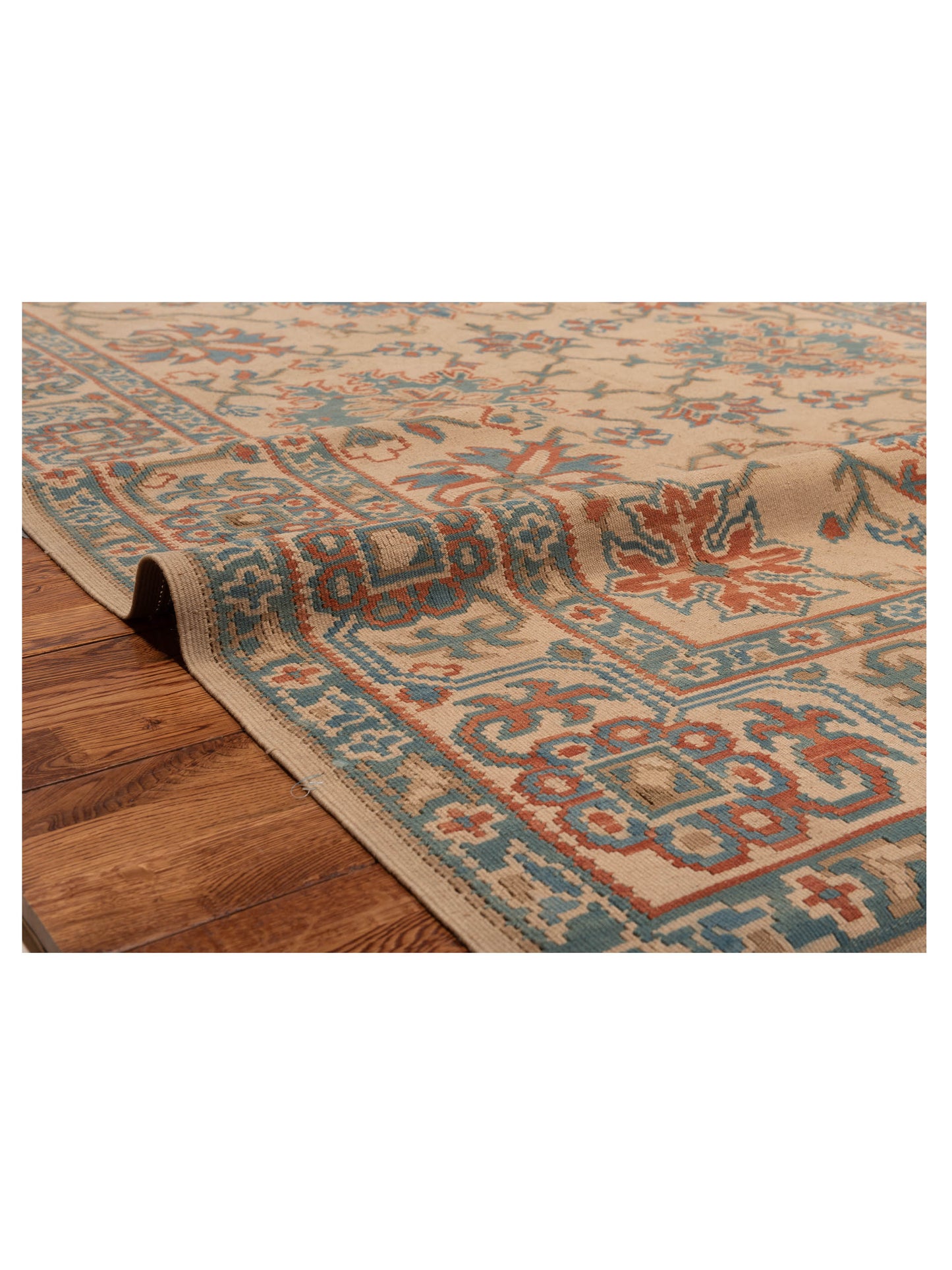 Transilvanian Kilim 70028 Beige Beige 6.8x9.8 Hand Woven Rug