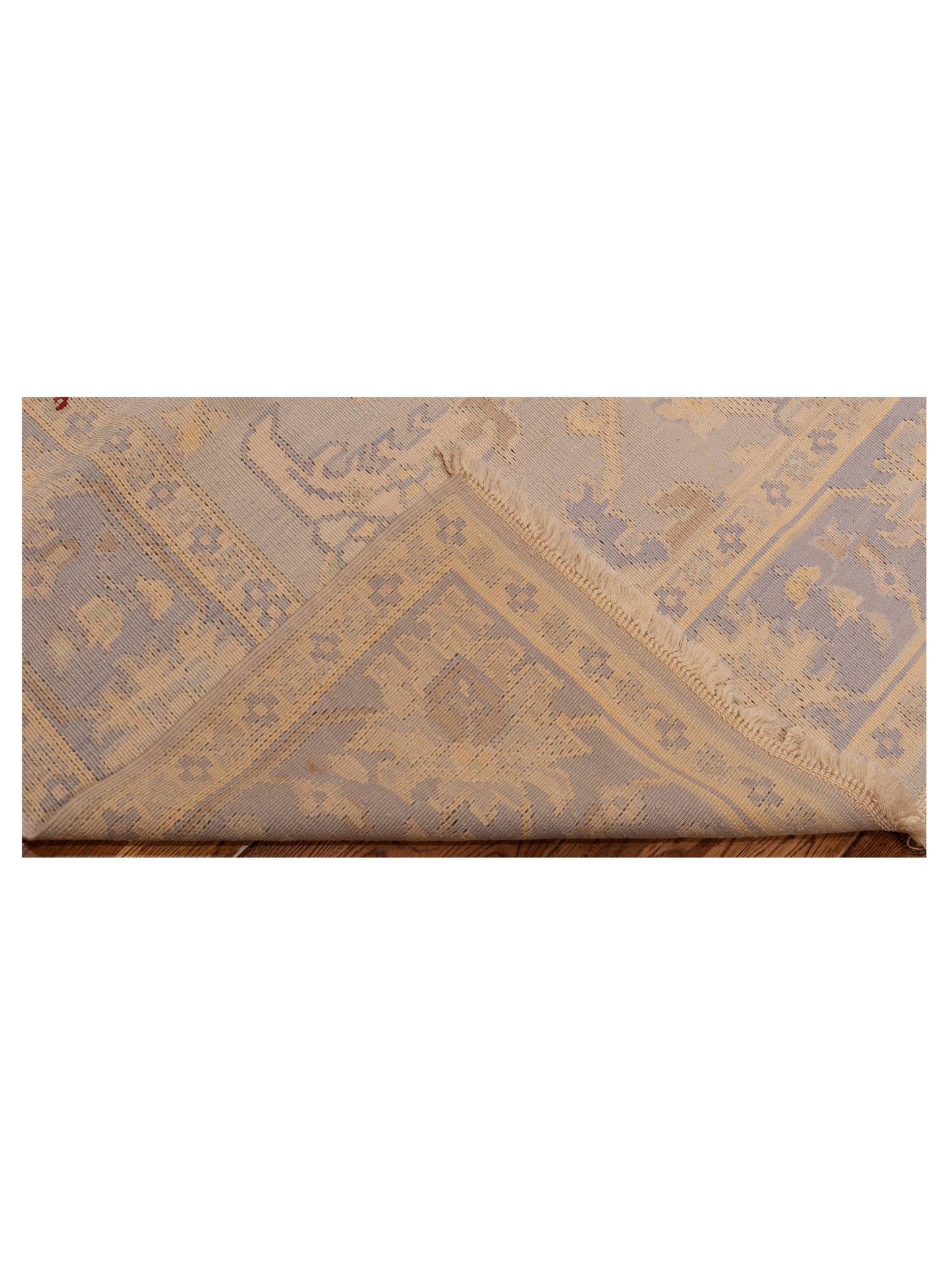 Transilvanian Kilim 70058 Silver 6.7x8.3 Hand Woven Rug
