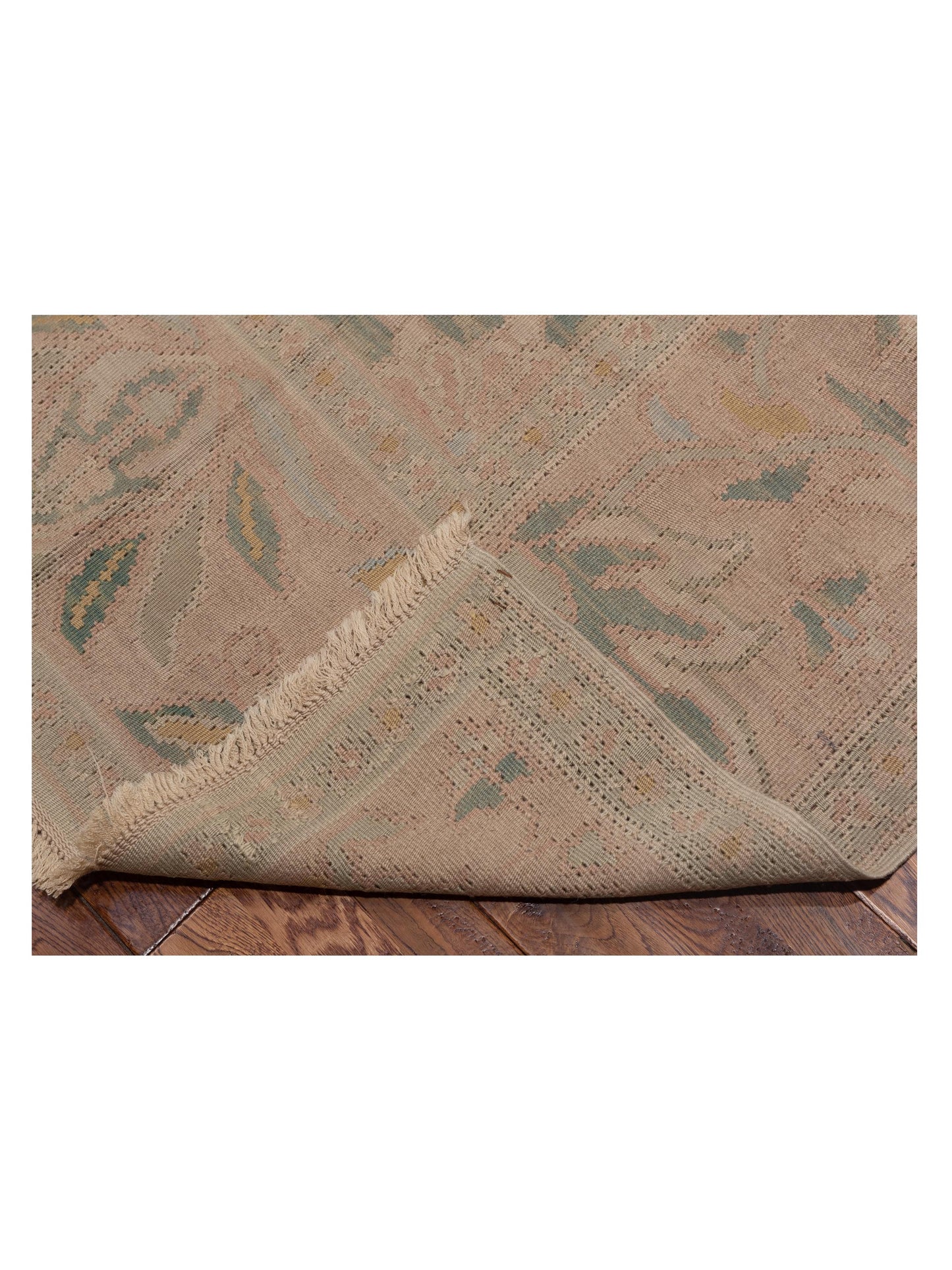 Transilvanian Kilim 70087 Beige Cream 8.11x11.5 Hand Woven Rug