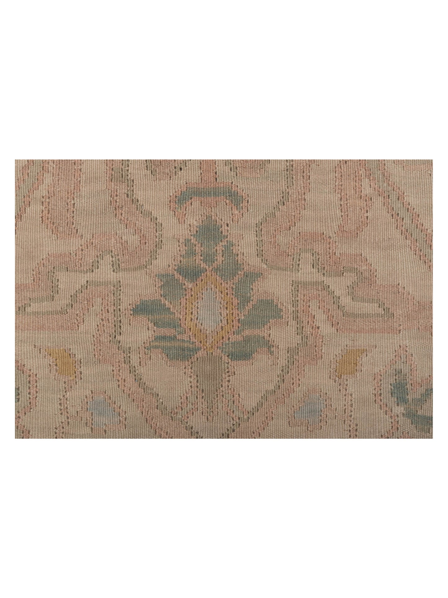 Transilvanian Kilim 70087 Beige Cream 8.11x11.5 Hand Woven Rug