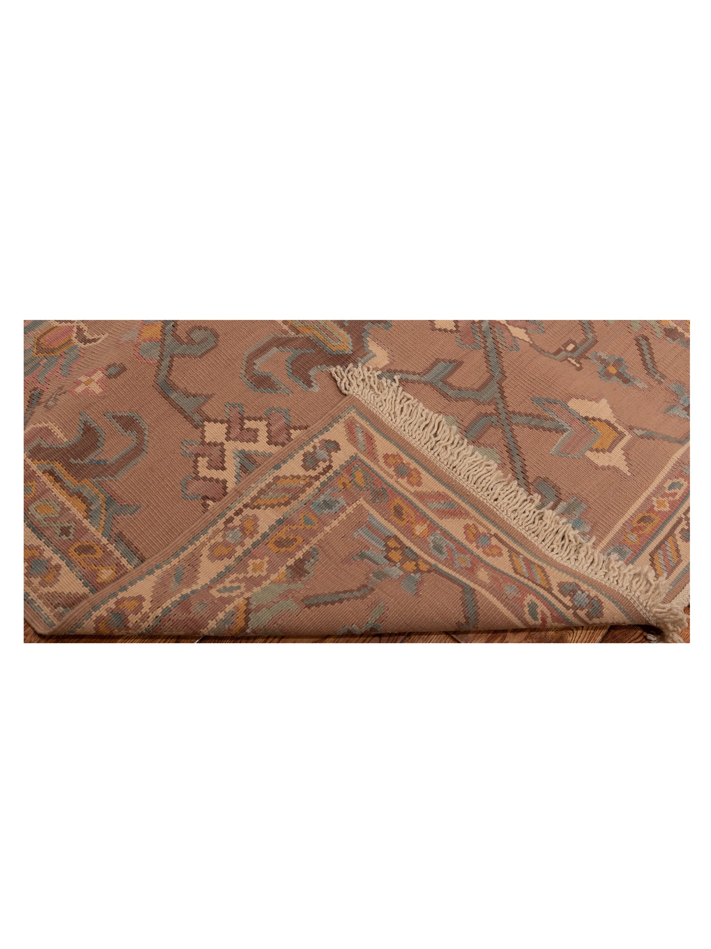 Transilvanian Kilim 70092 Pink 3.11x6.3 Hand Woven Rug
