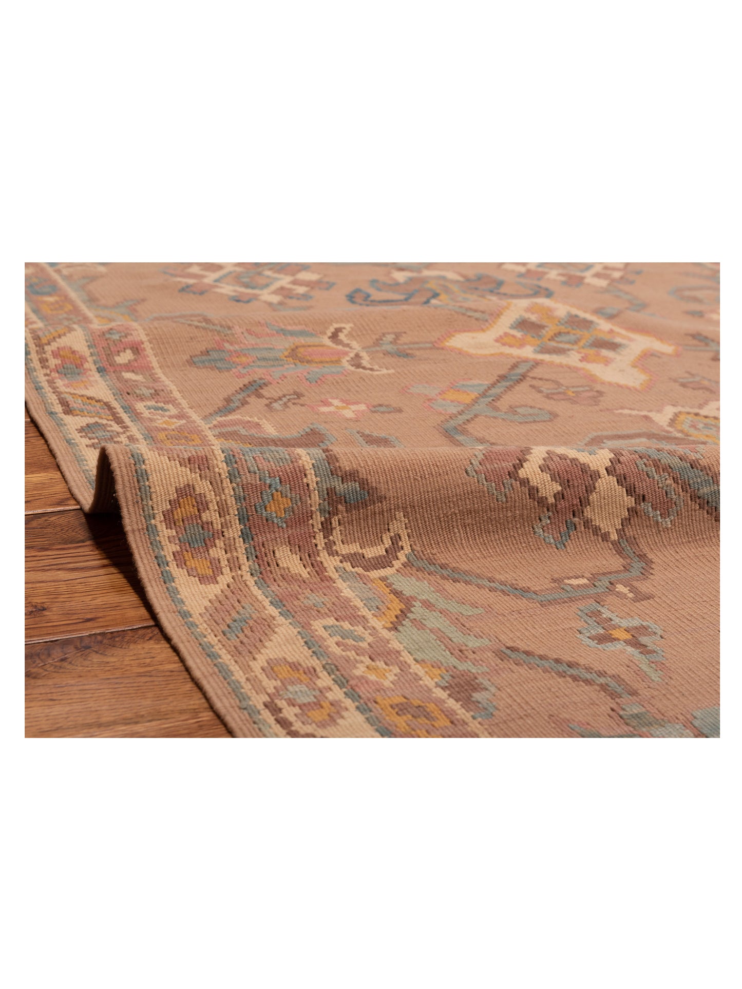 Transilvanian Kilim 70092 Pink 3.11x6.3 Hand Woven Rug