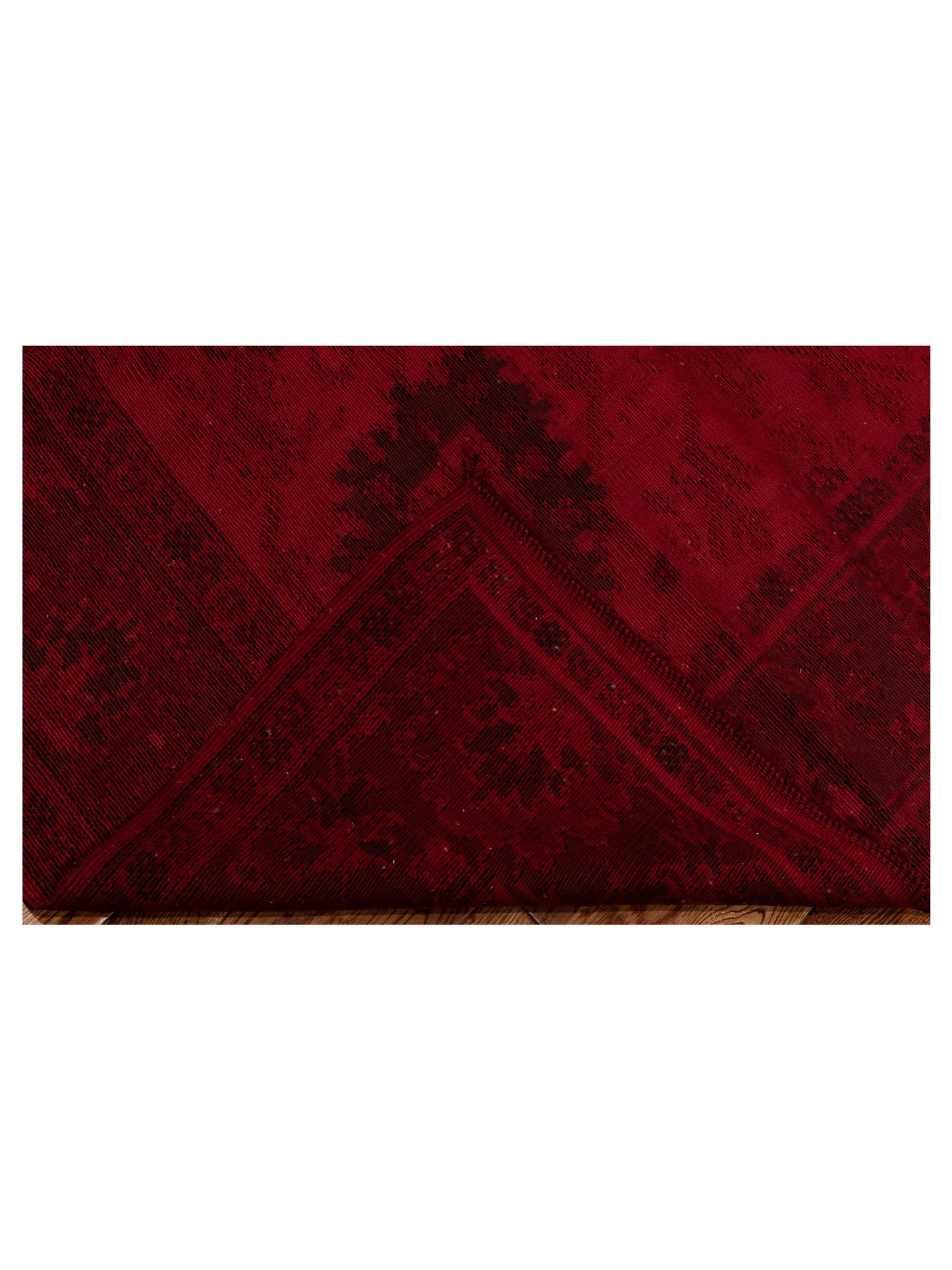 Transilvanian Kilim 70094 Red Red 5.5x7.11 Hand Woven Rug