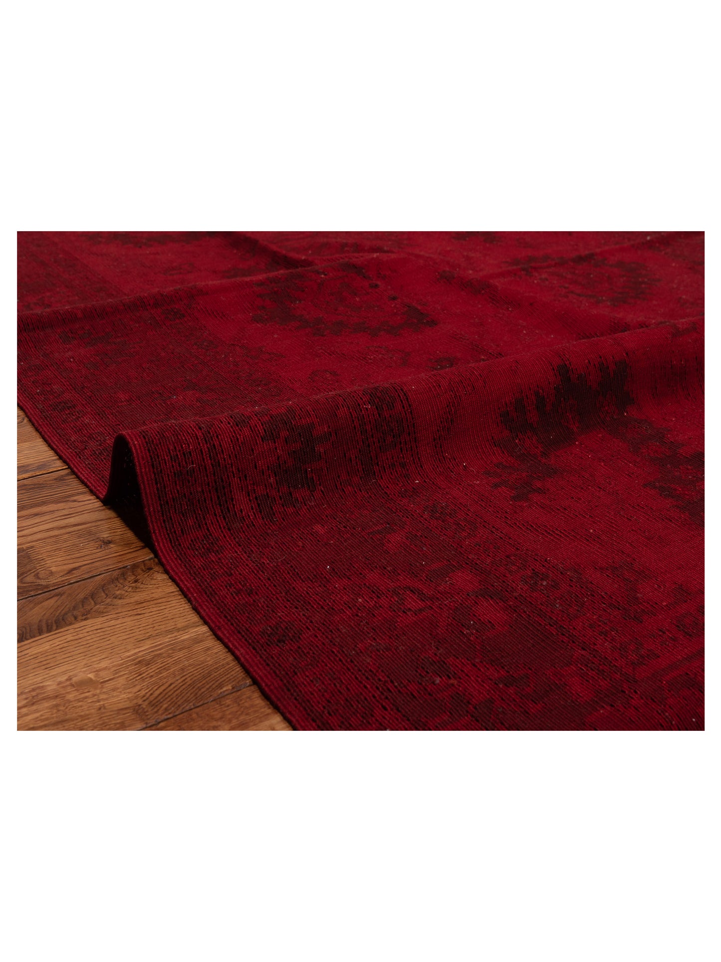 Transilvanian Kilim 70094 Red Red 5.5x7.11 Hand Woven Rug