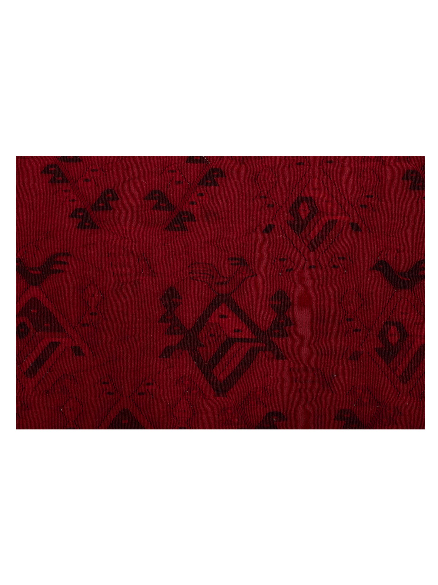Vintage 70128 Red 8.9x12.1 Hand Knotted Rug