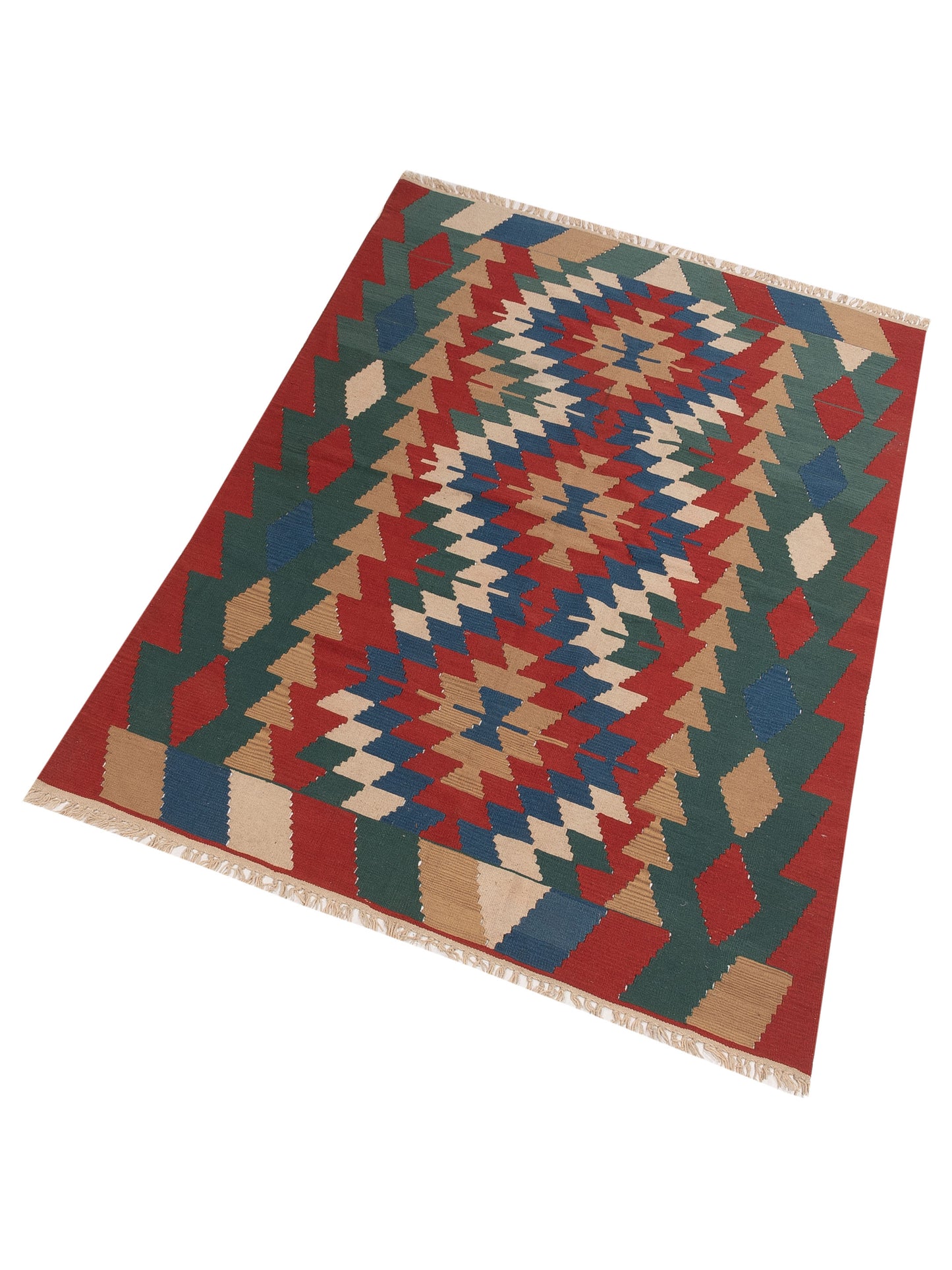 Kilim 70164 Multi 5.7x8.4 Hand Woven Rug