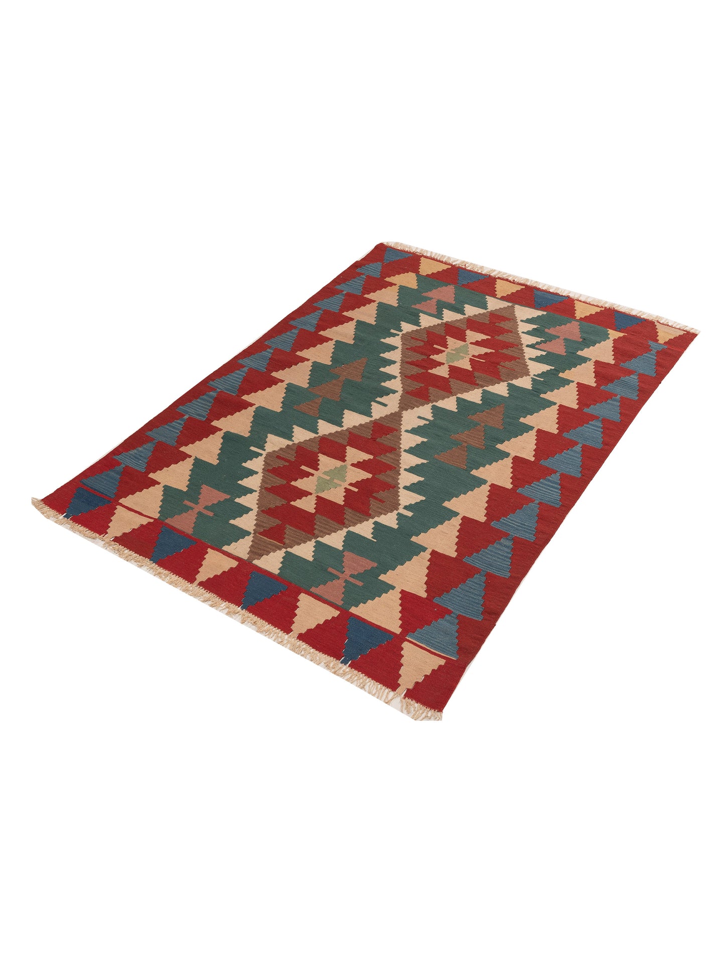 Kilim 70177 Multi 5.6x7.7 Hand Woven Rug