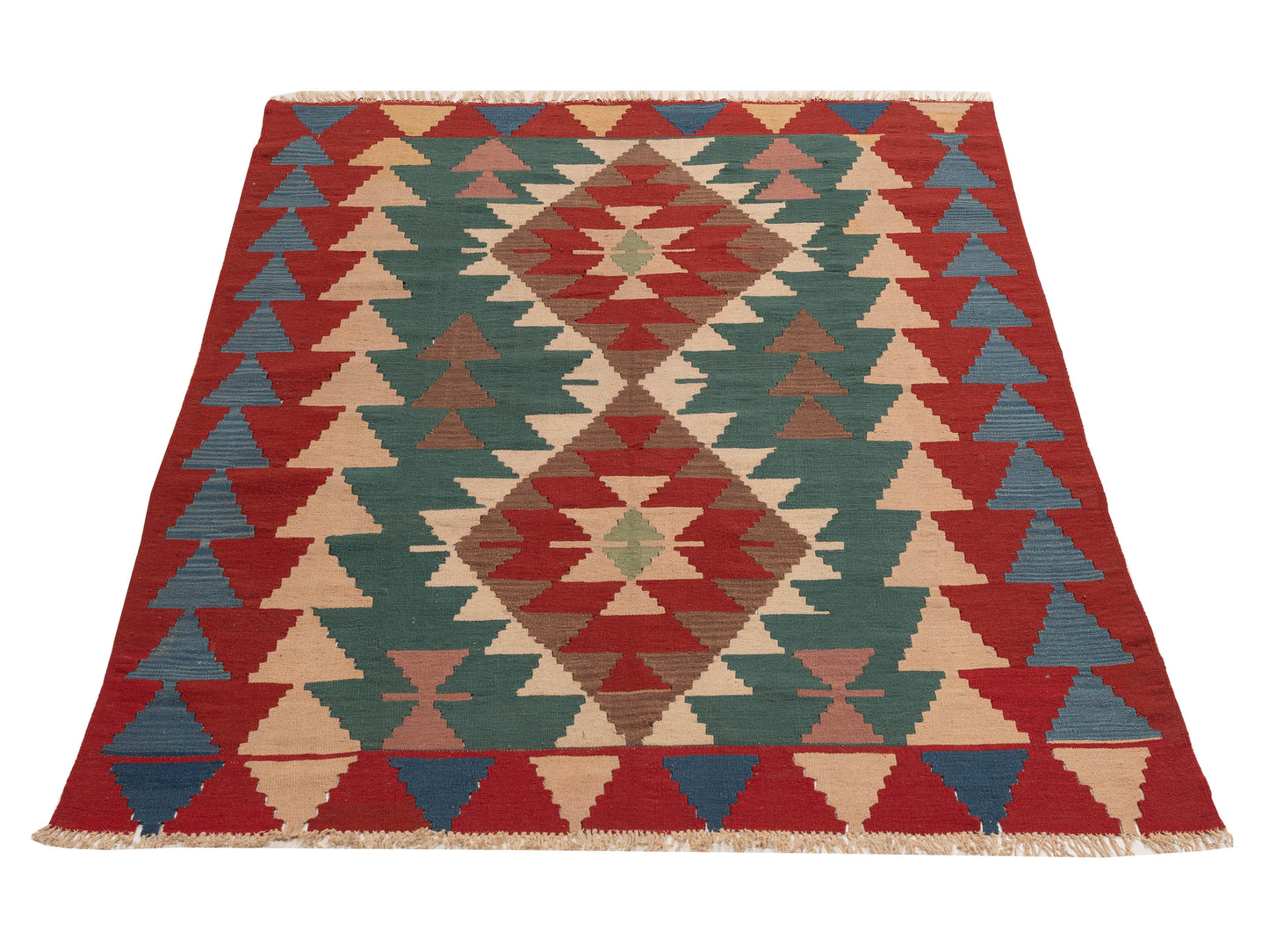 Kilim 70177 Multi 5.6x7.7 Hand Woven Rug
