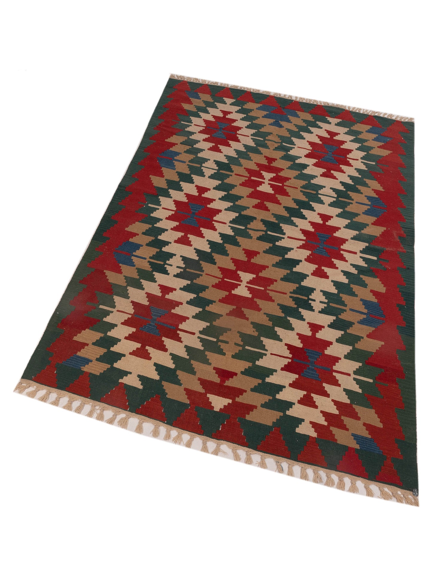 Kilim 70184 Multi 5.5x8.6 Hand Woven Rug