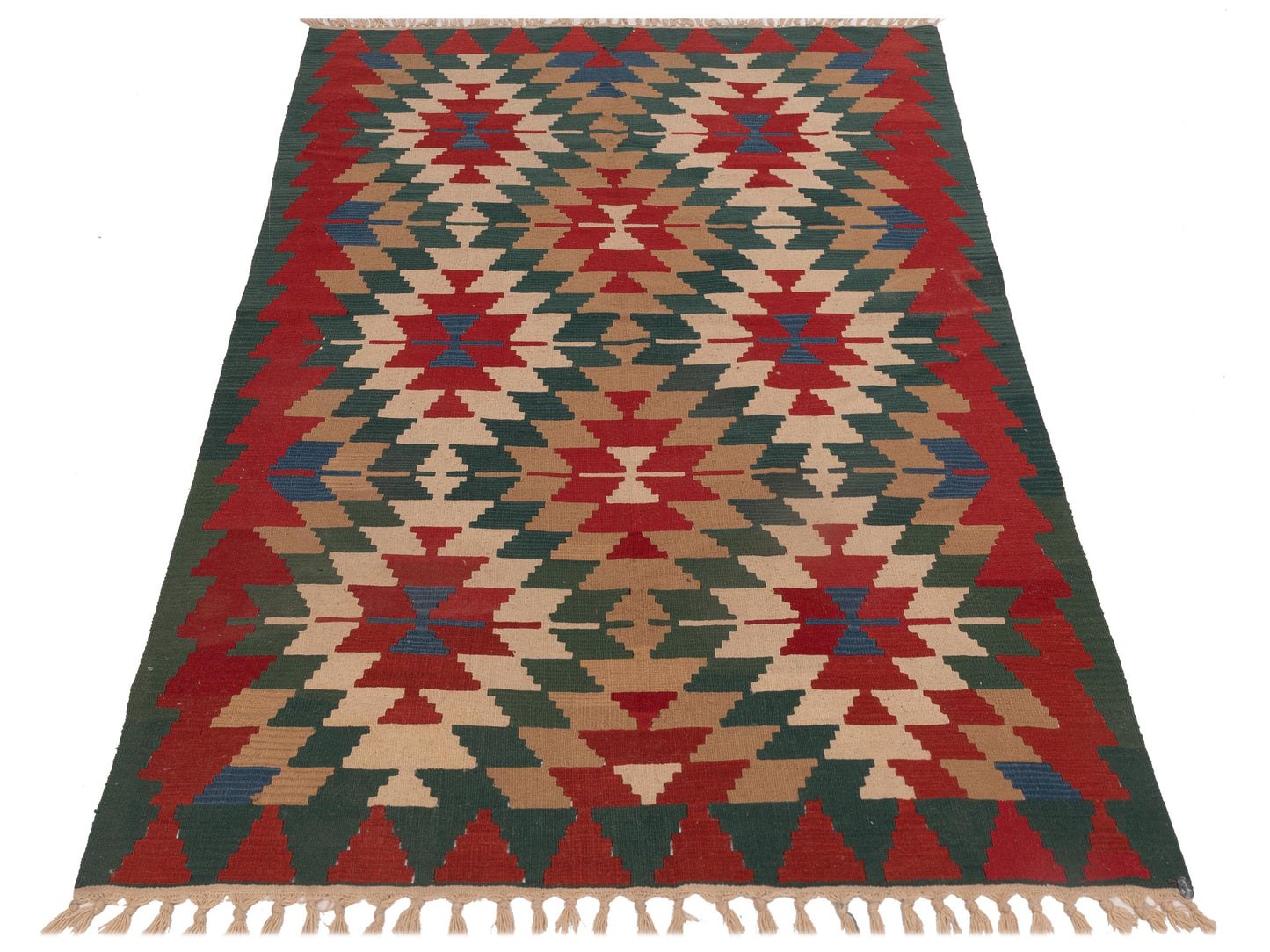 Kilim 70184 Multi 5.5x8.6 Hand Woven Rug