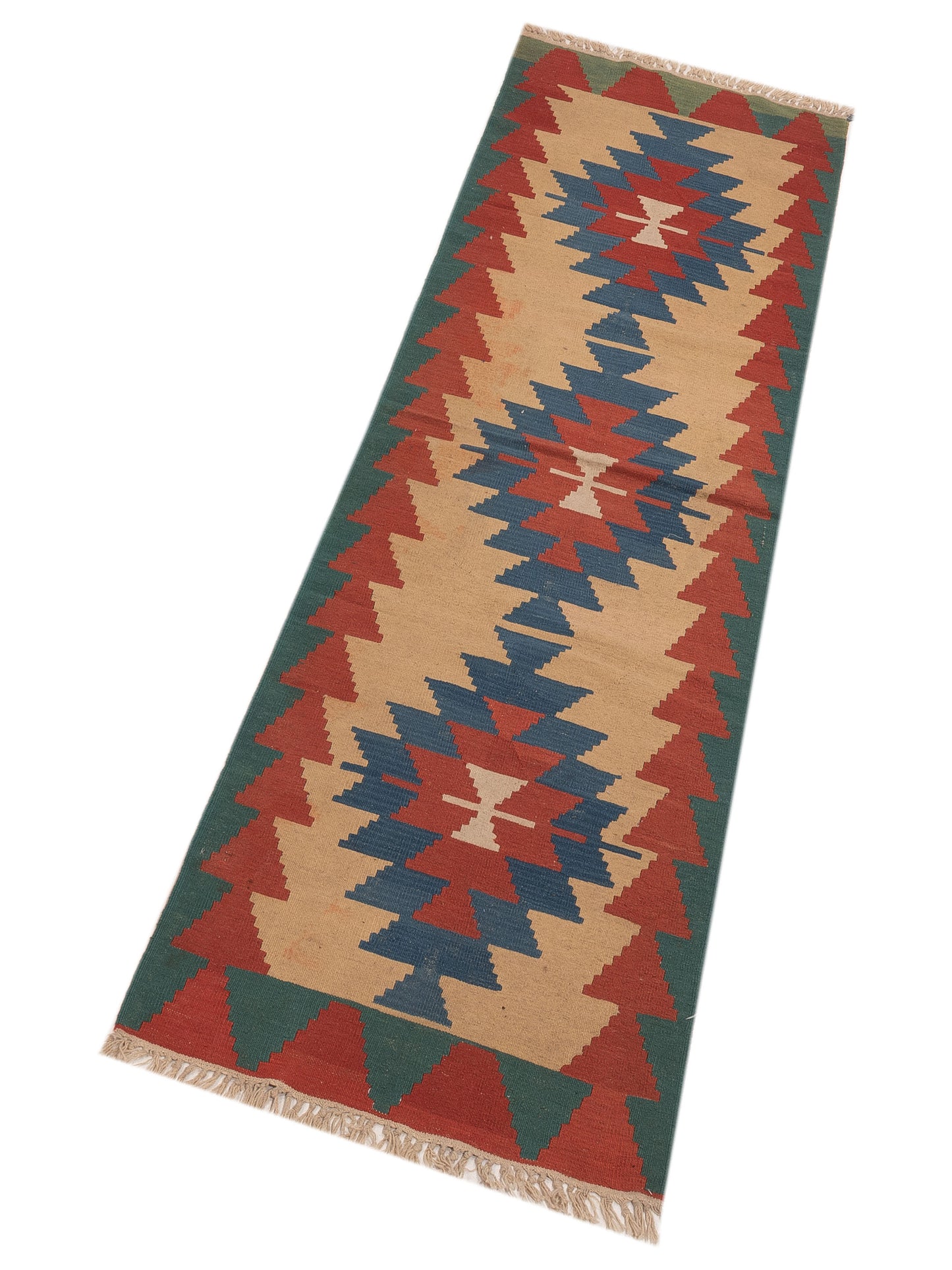 Kilim 70238 Multi 2.7x9.7 Hand Woven Rug