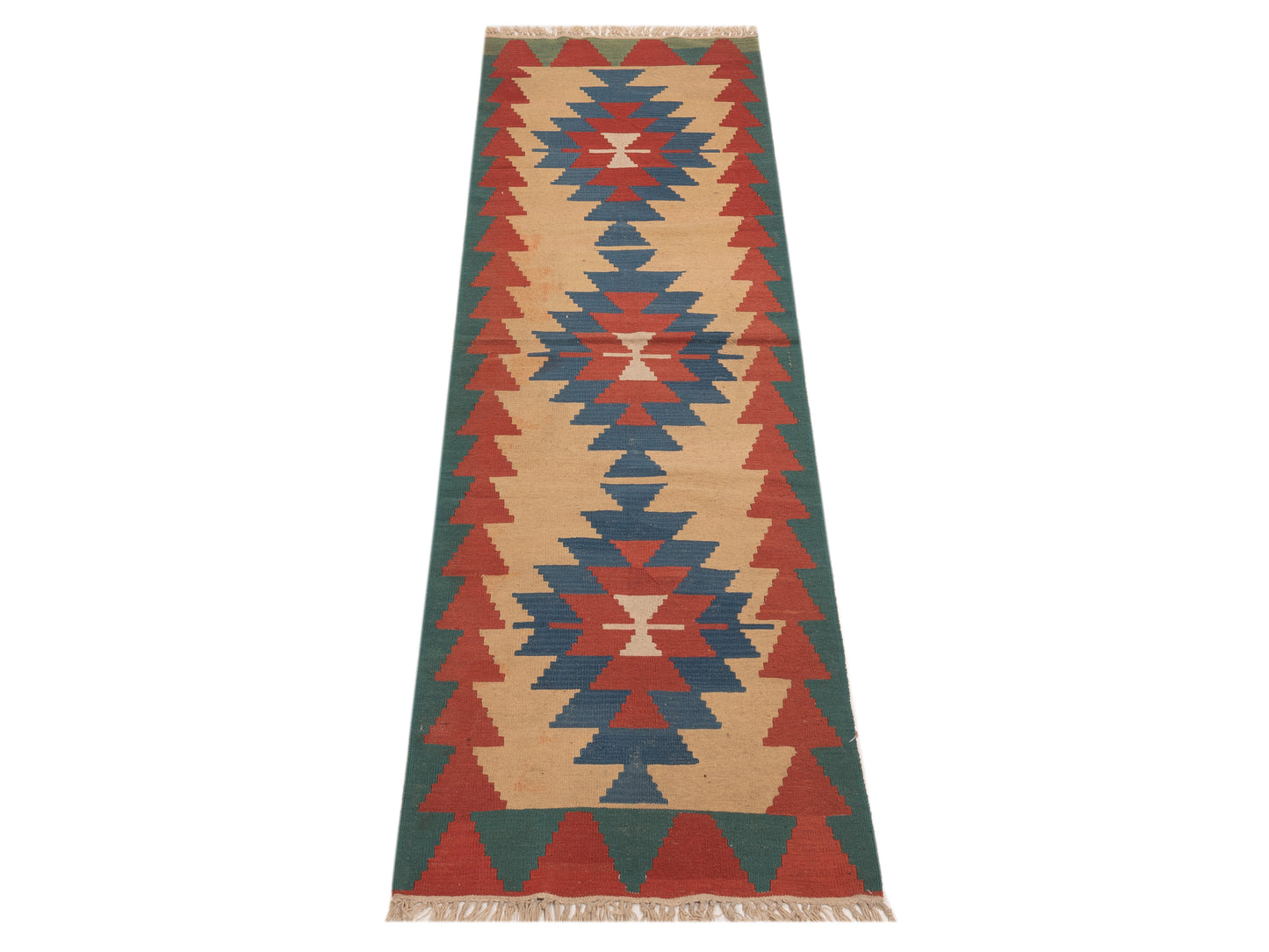 Kilim 70238 Multi 2.7x9.7 Hand Woven Rug
