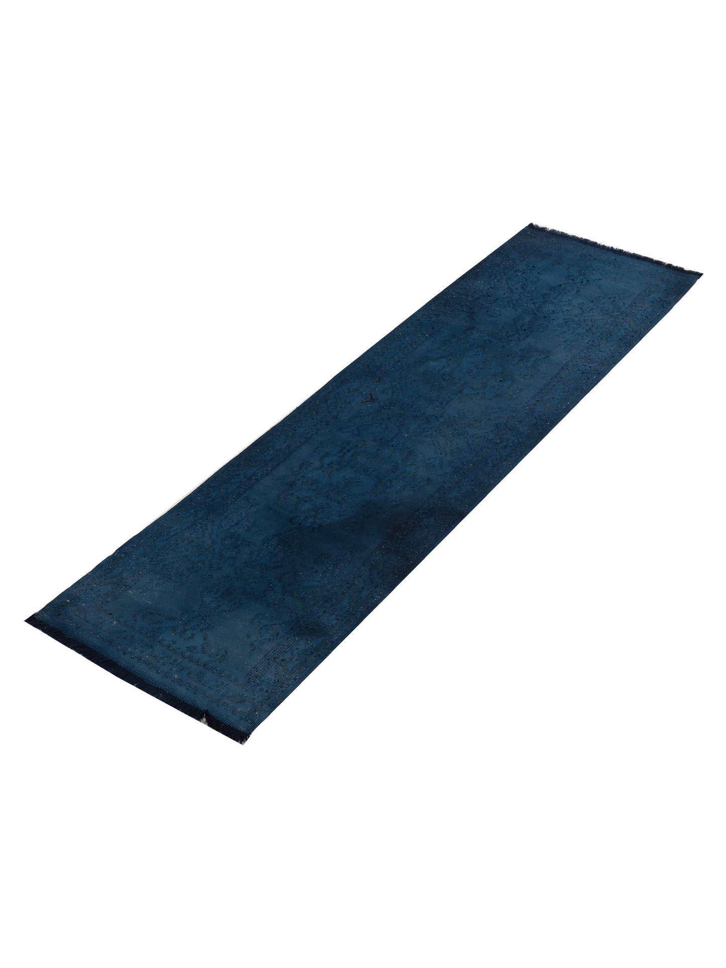 Transilvanian Kilim 70400 Dark Blue 2.5x8.7 Hand Woven Rug