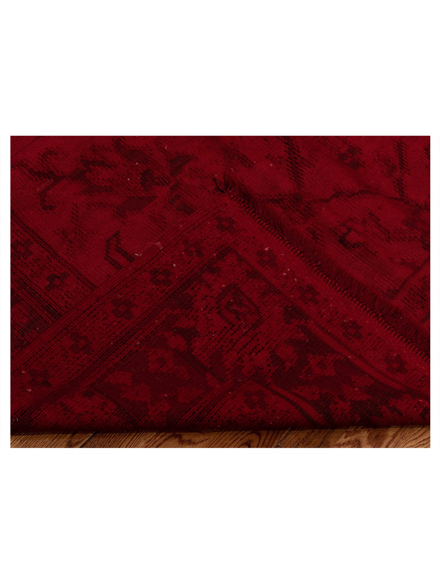 Transilvanian Kilim 70413 Red Red 5.9x7.8 Hand Woven Rug