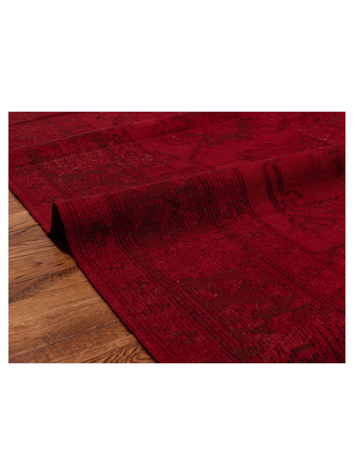 Transilvanian Kilim 70413 Red Red 5.9x7.8 Hand Woven Rug