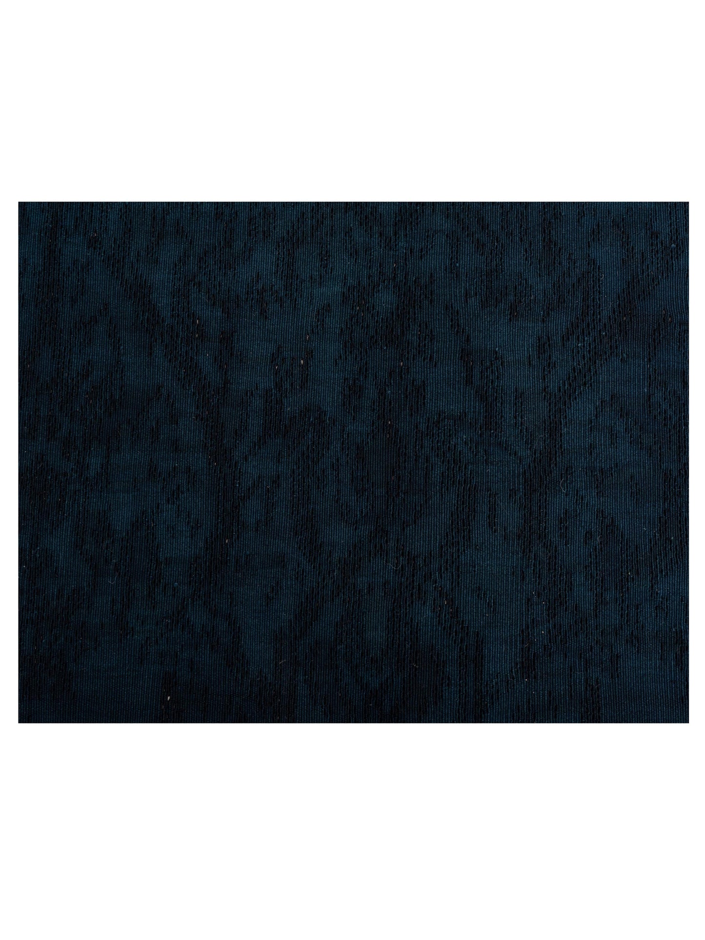 Vintage 70434 Indigo 6.7x8.6 Hand Knotted Rug