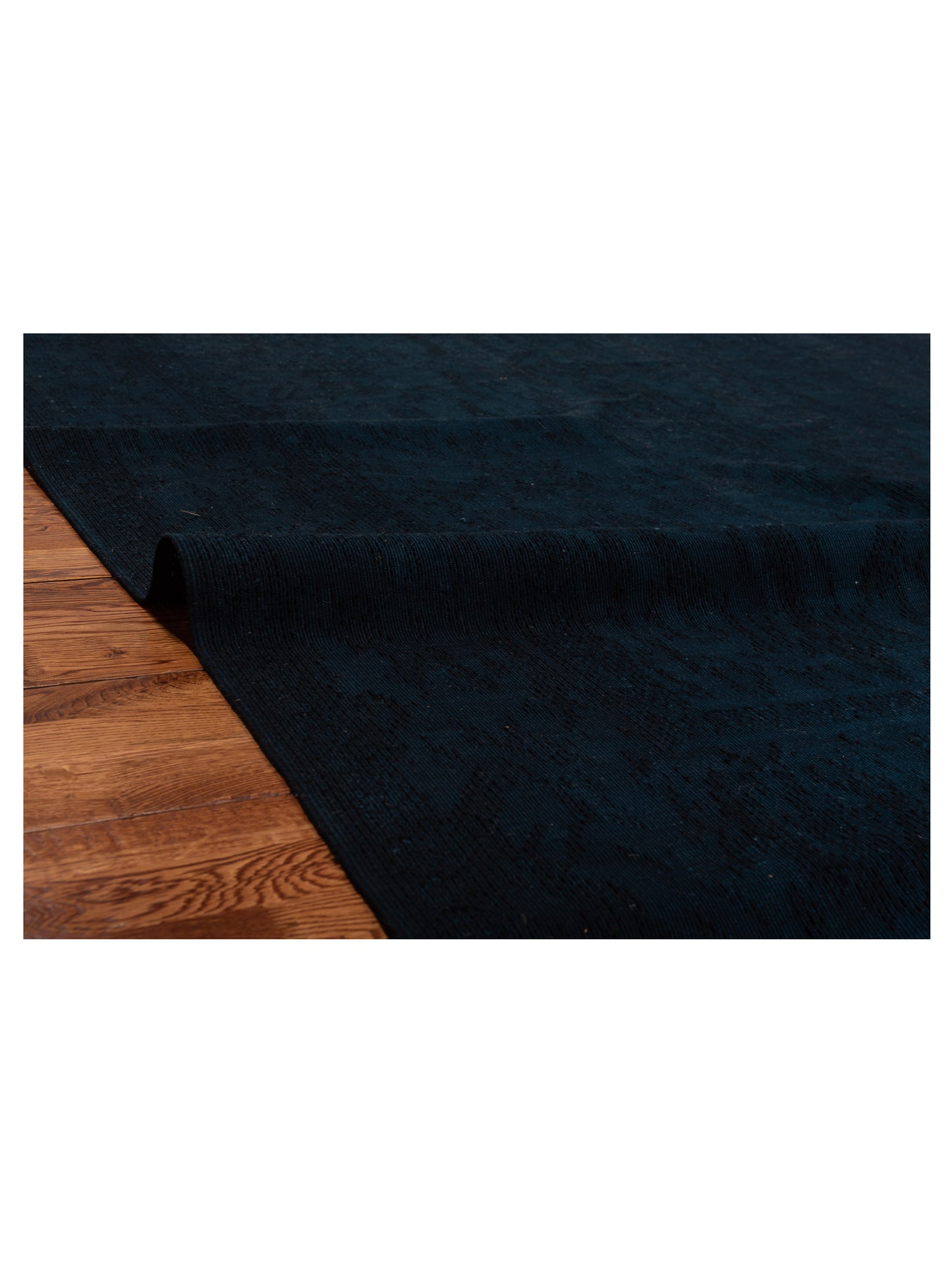 Vintage 70434 Indigo 6.7x8.6 Hand Knotted Rug