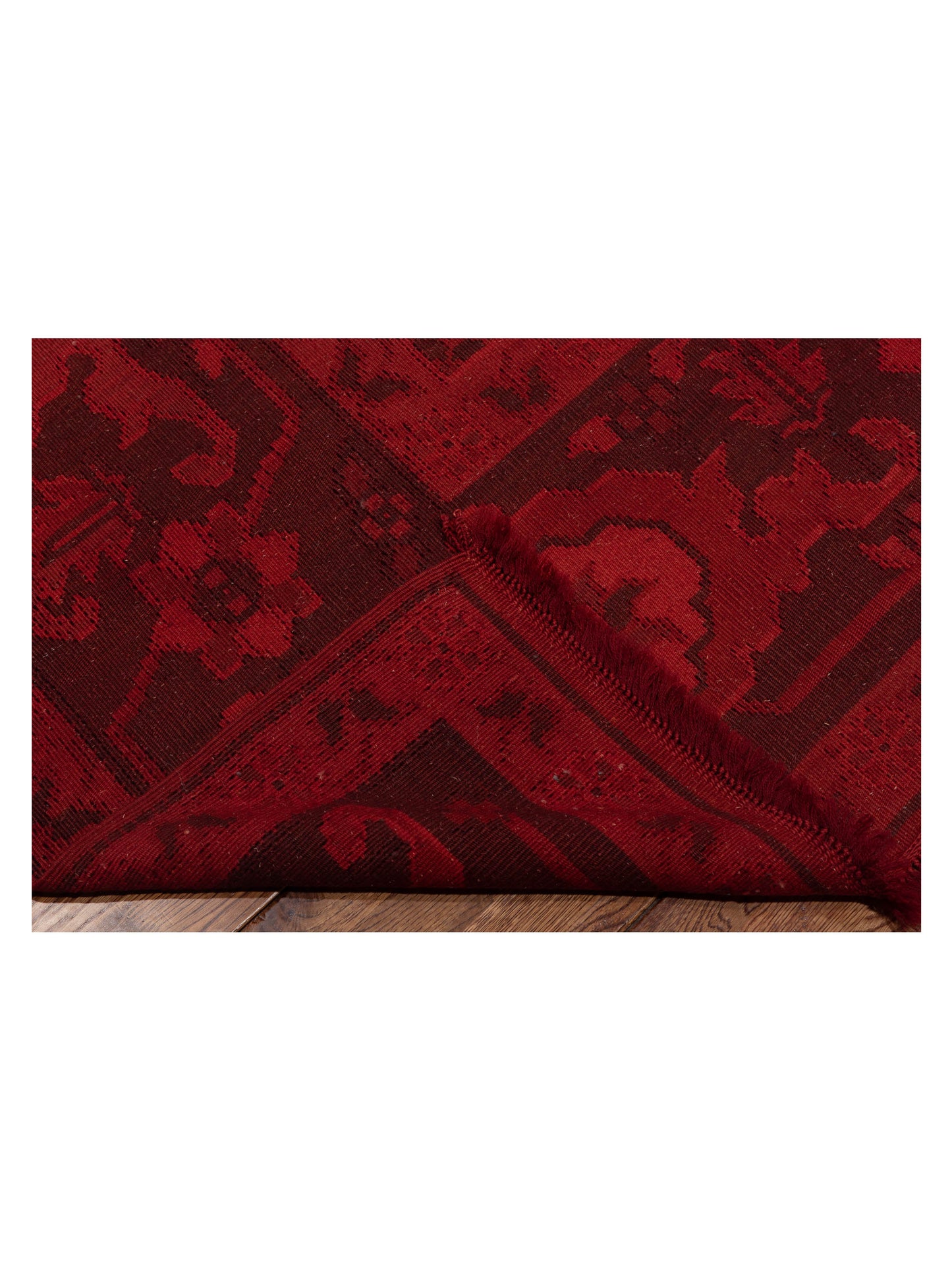 Vintage 70436 Red 9.3x11.11 Hand Knotted Rug