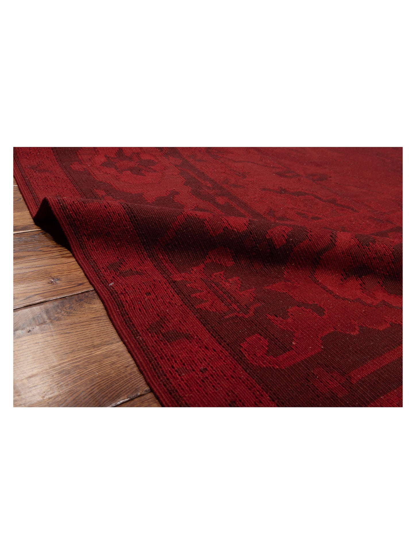 Vintage 70436 Red 9.3x11.11 Hand Knotted Rug