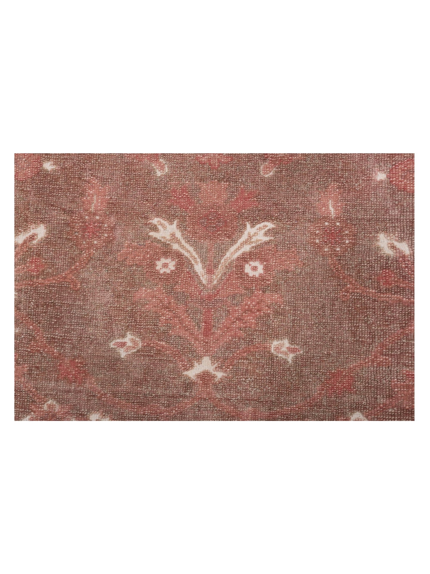 Vintage 72202 Pink 10x13 Hand Knotted Rug