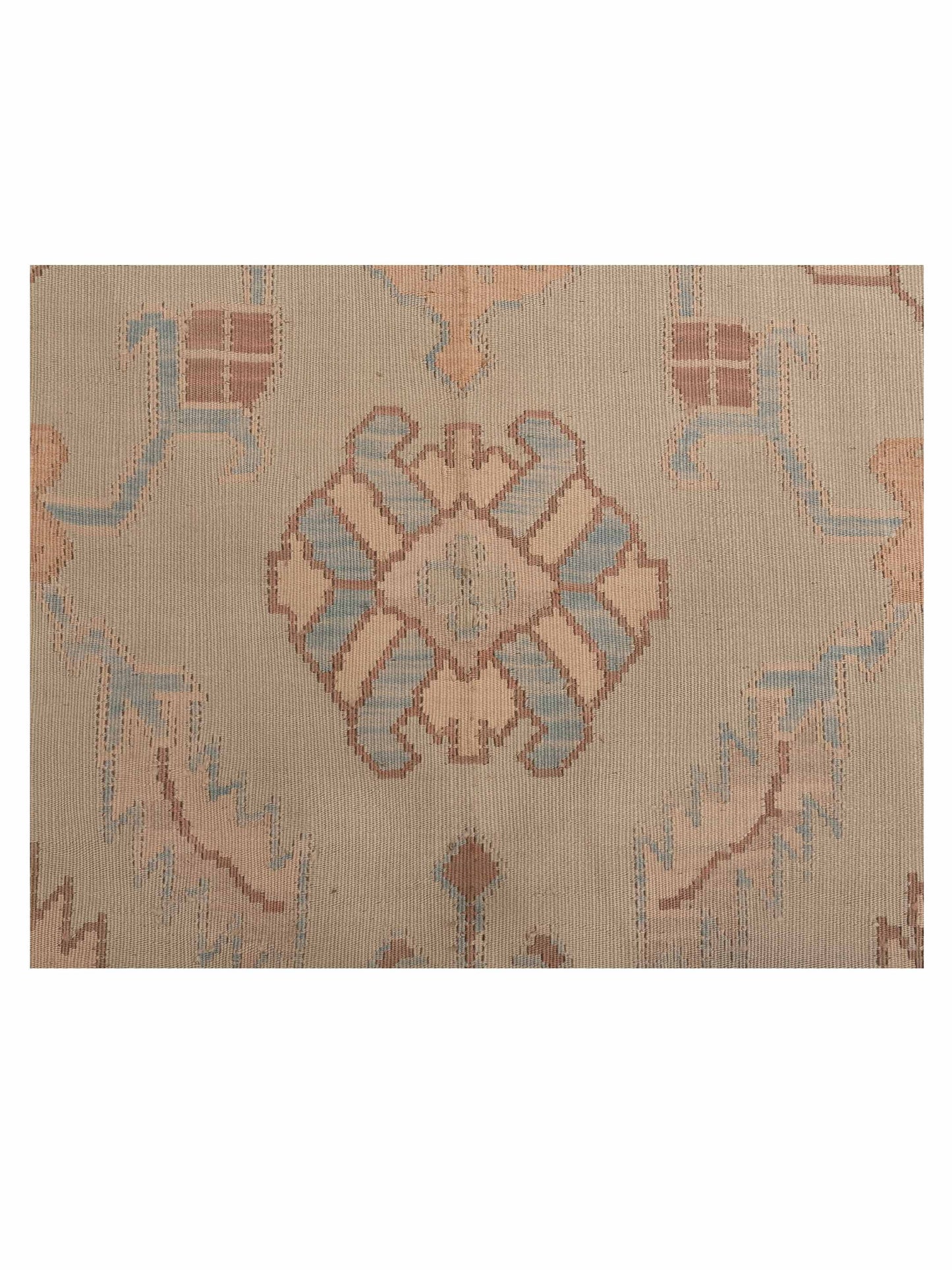 Transilvanian Kilim 73780 Green Beige 10.4x14.2 Hand Woven Rug