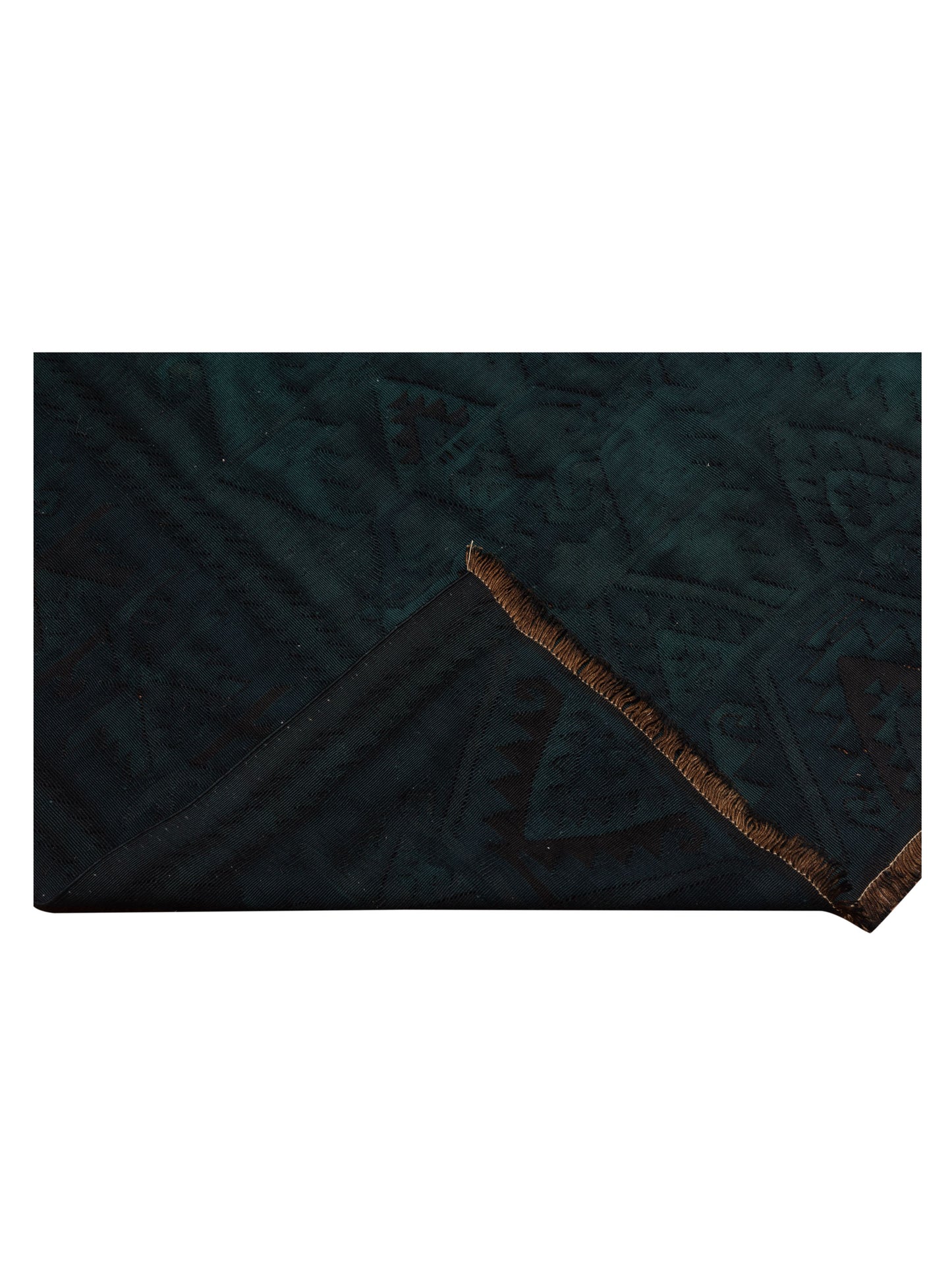 Vintage 73831 Dark Blue 10.2x14 Hand Knotted Rug