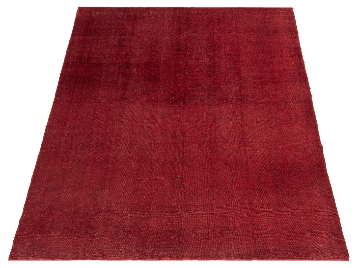 Vintage 74685 Red 8.3x9.9 Hand Knotted Rug